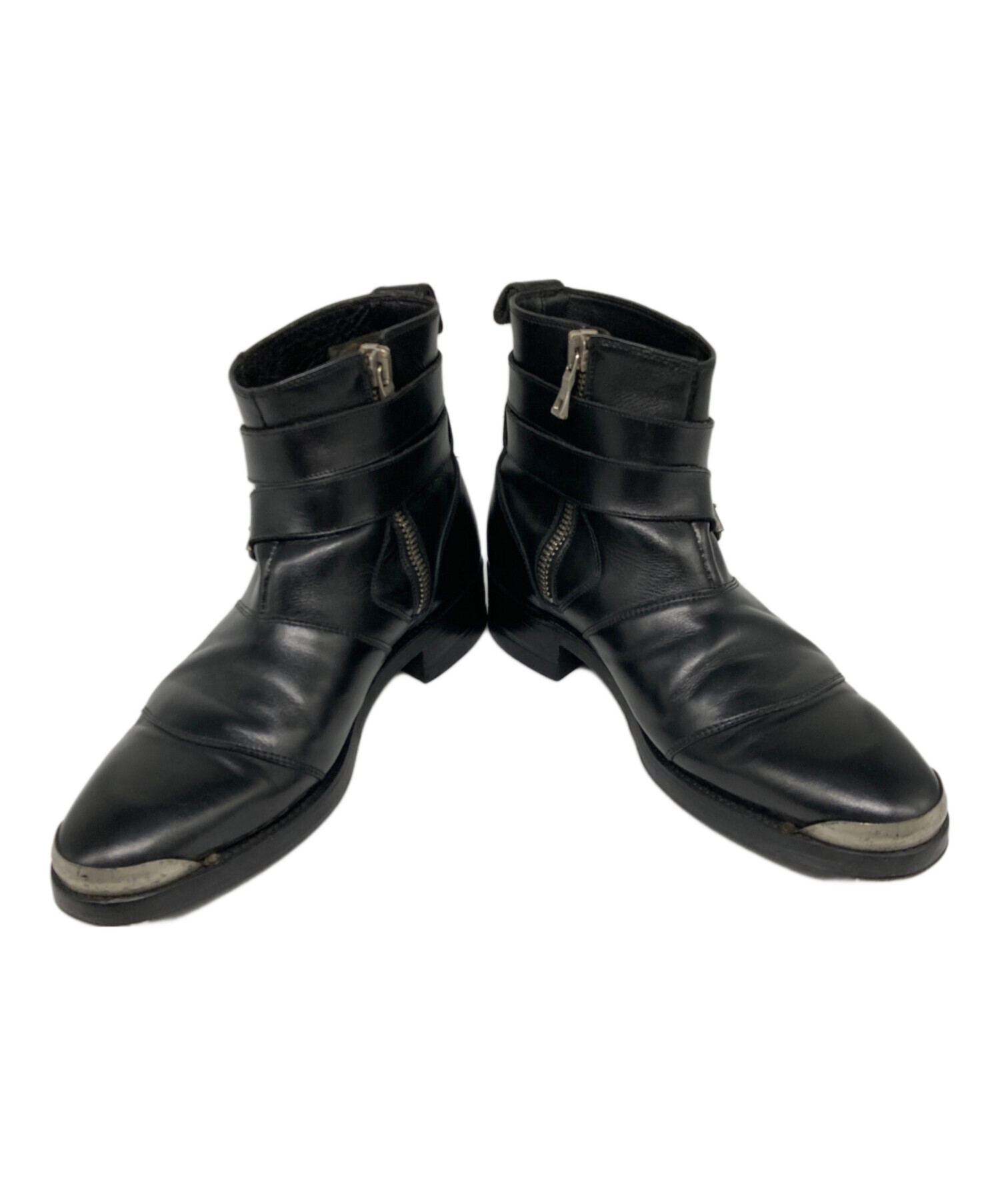 中古・古着通販】BALMAIN (バルマン) サイドジップジョッパーブーツ