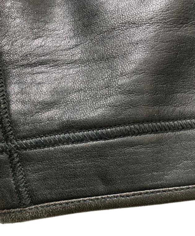 【美品】ニールバレット　レザージャケット　牛革　ダブルジップ　ブルゾン　サイズ2 美品】ニールバレット レザージャケット 牛革 ダブルジップ ブルゾン