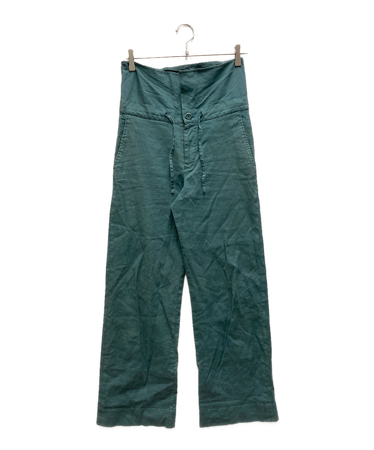 中古・古着通販】ISSEY MIYAKE (イッセイミヤケ) リネン混パンツ 