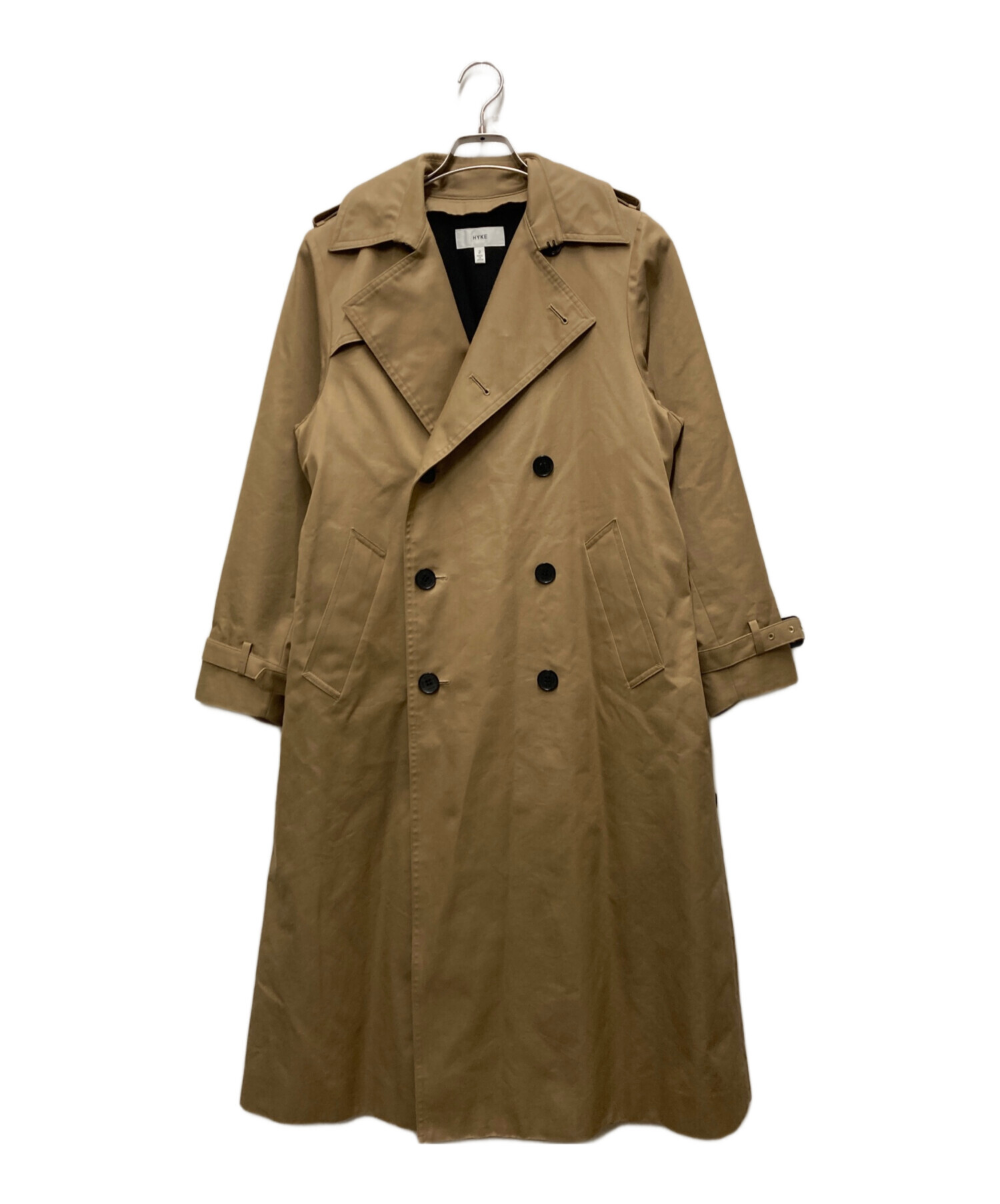 中古・古着通販】HYKE (ハイク) ライナー付トレンチコート ベージュ