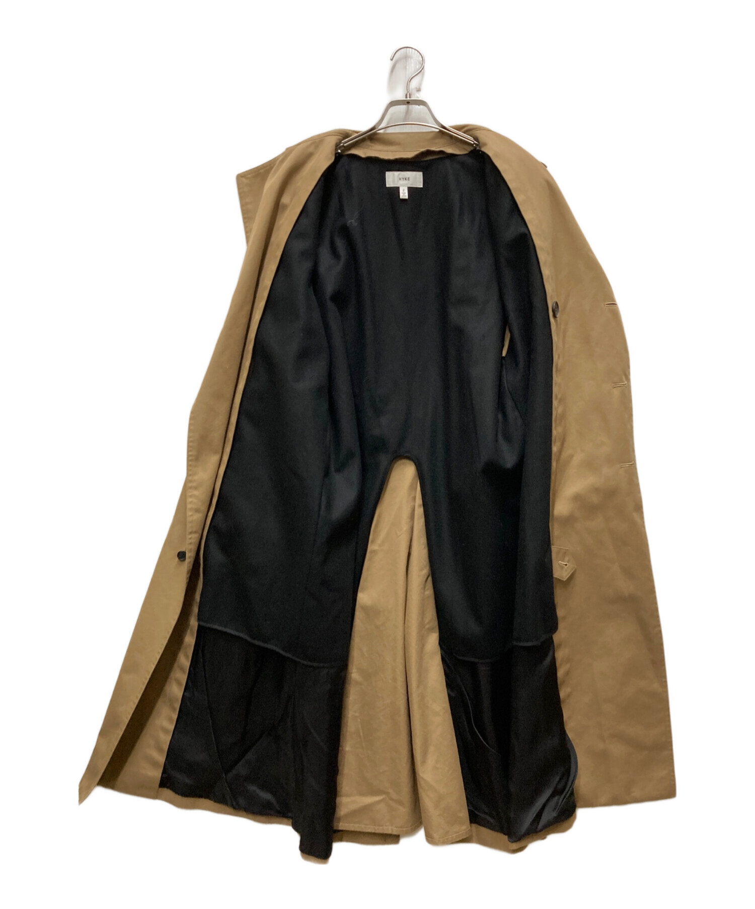 中古・古着通販】HYKE (ハイク) ライナー付トレンチコート ベージュ