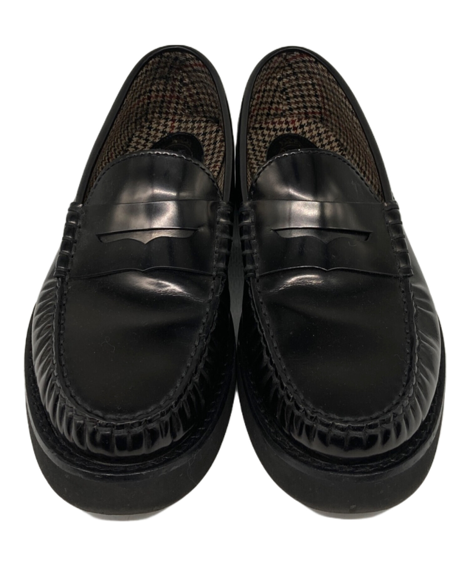 中古・古着通販】TOD'S (トッズ) コインローファー ブラック サイズ:7