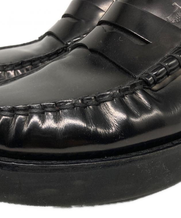 中古・古着通販】TOD'S (トッズ) コインローファー ブラック サイズ:7