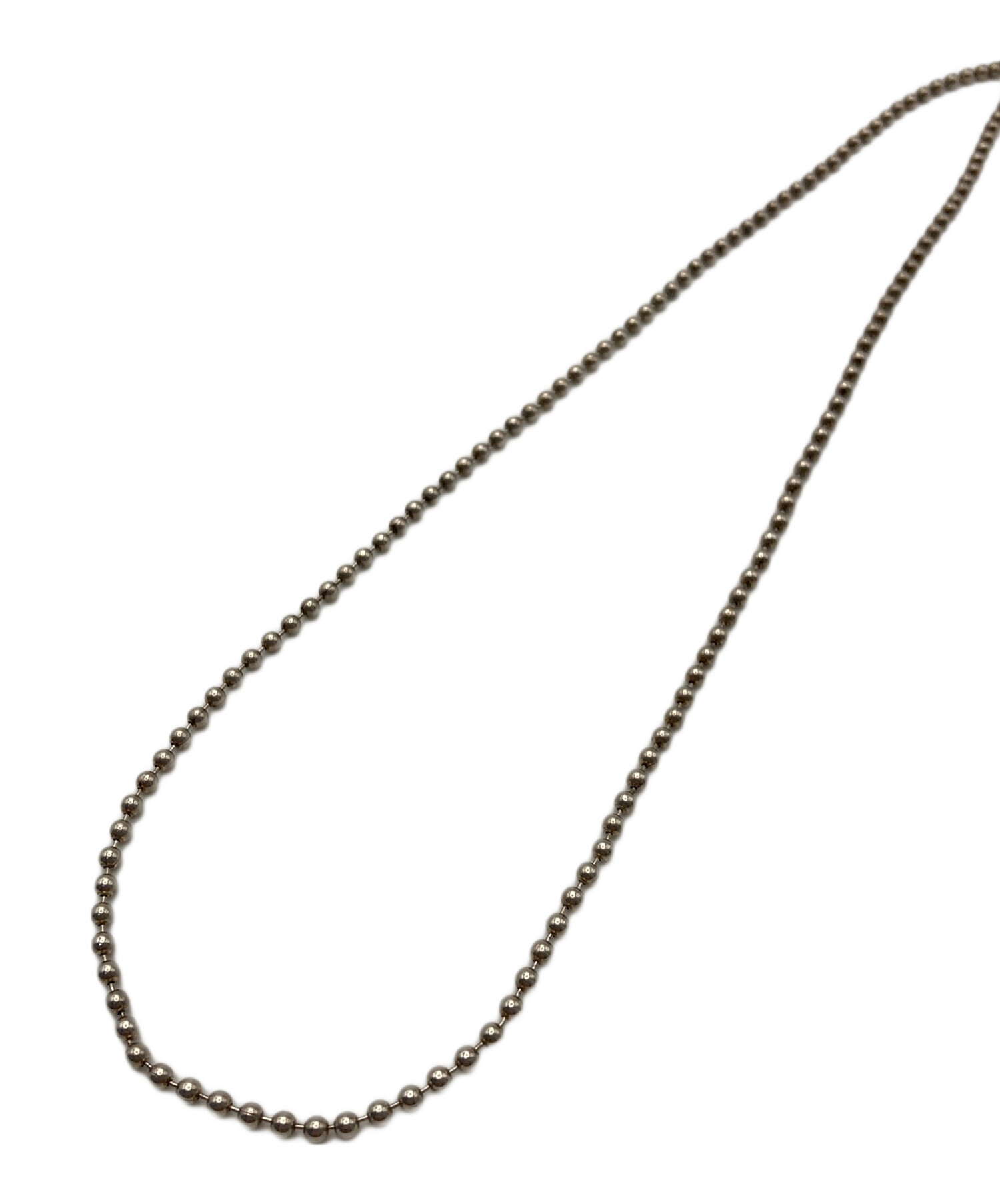 ティファニー　ボールチェーン　ネックレス 中古・古着通販】Tiffany & Co. (ティファニー) ボールチェーン