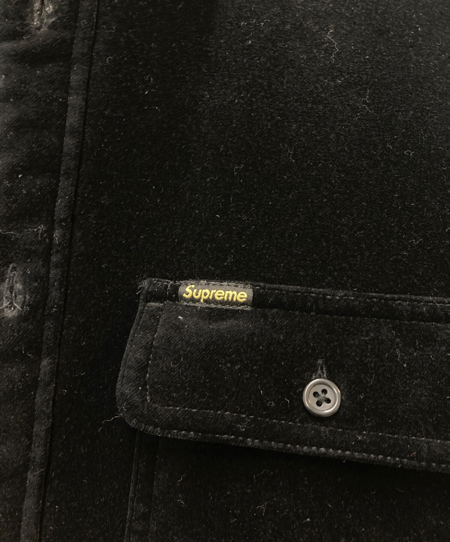 中古・古着通販】Supreme (シュプリーム) Quilted Lined Hooded Velvet
