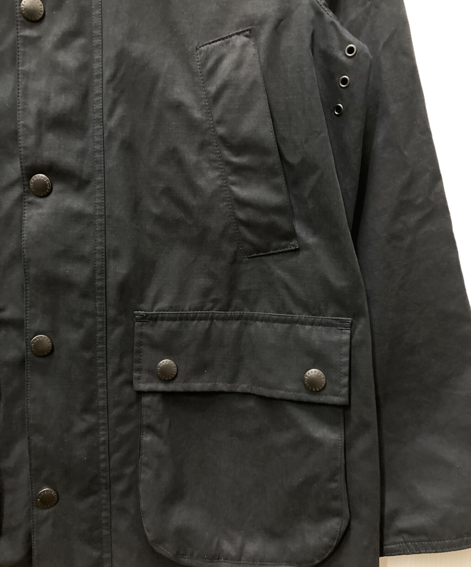 中古・古着通販】Barbour (バブアー) BEDALE SL PEACHED ブラック