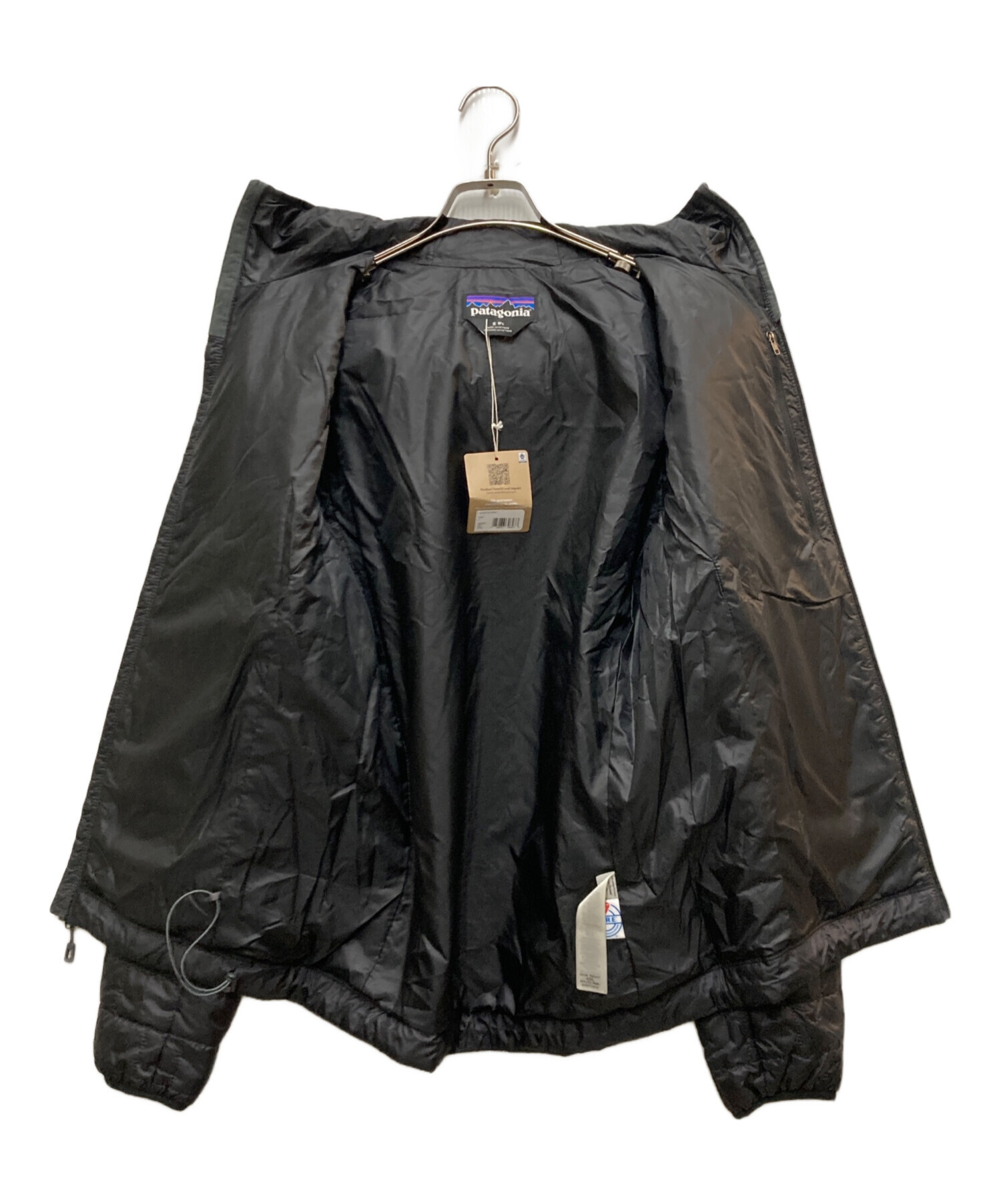 中古・古着通販】Patagonia (パタゴニア) ナノパフフーディ ブラック