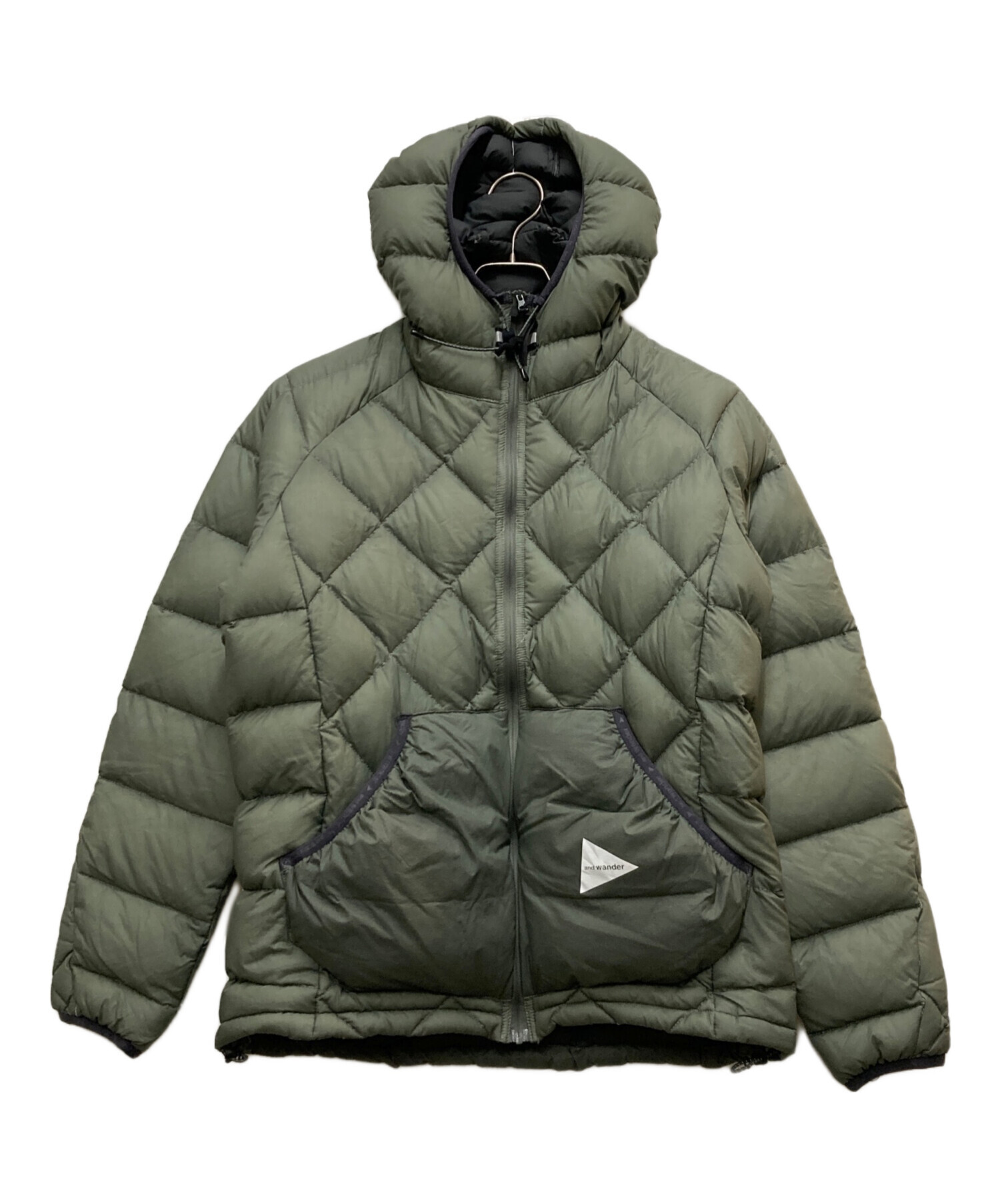 中古・古着通販】and wander (アンドワンダー) diamond stitch down 