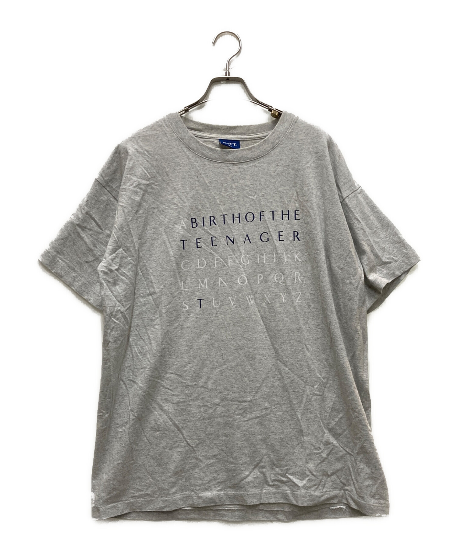 かな出品 中古・古着通販】BoTT (ボット) ALPHABET TEE グレー サイズ:XL