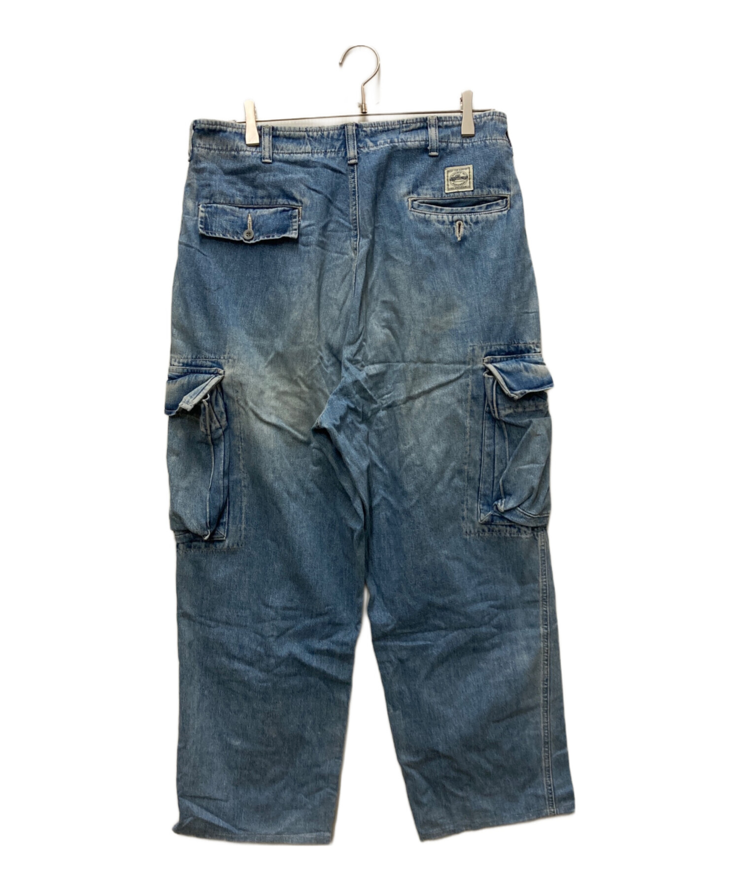 中古・古着通販】RRL (ダブルアールエル) 90's デニムカーゴパンツ