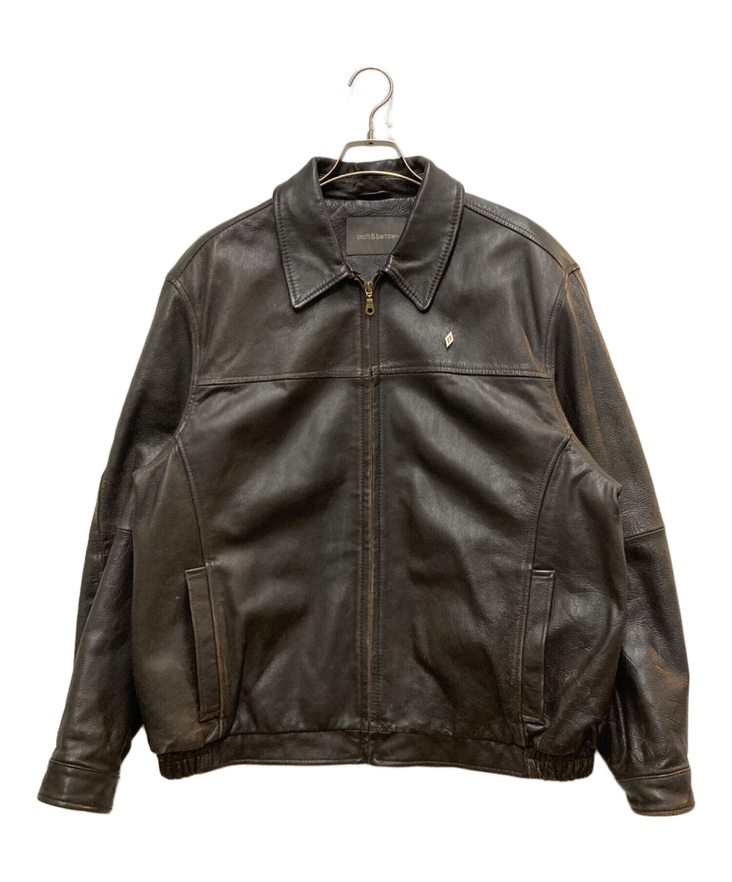 中古・古着通販】CROFT&BARROW (クロフトアンドバロー) 90's レザー