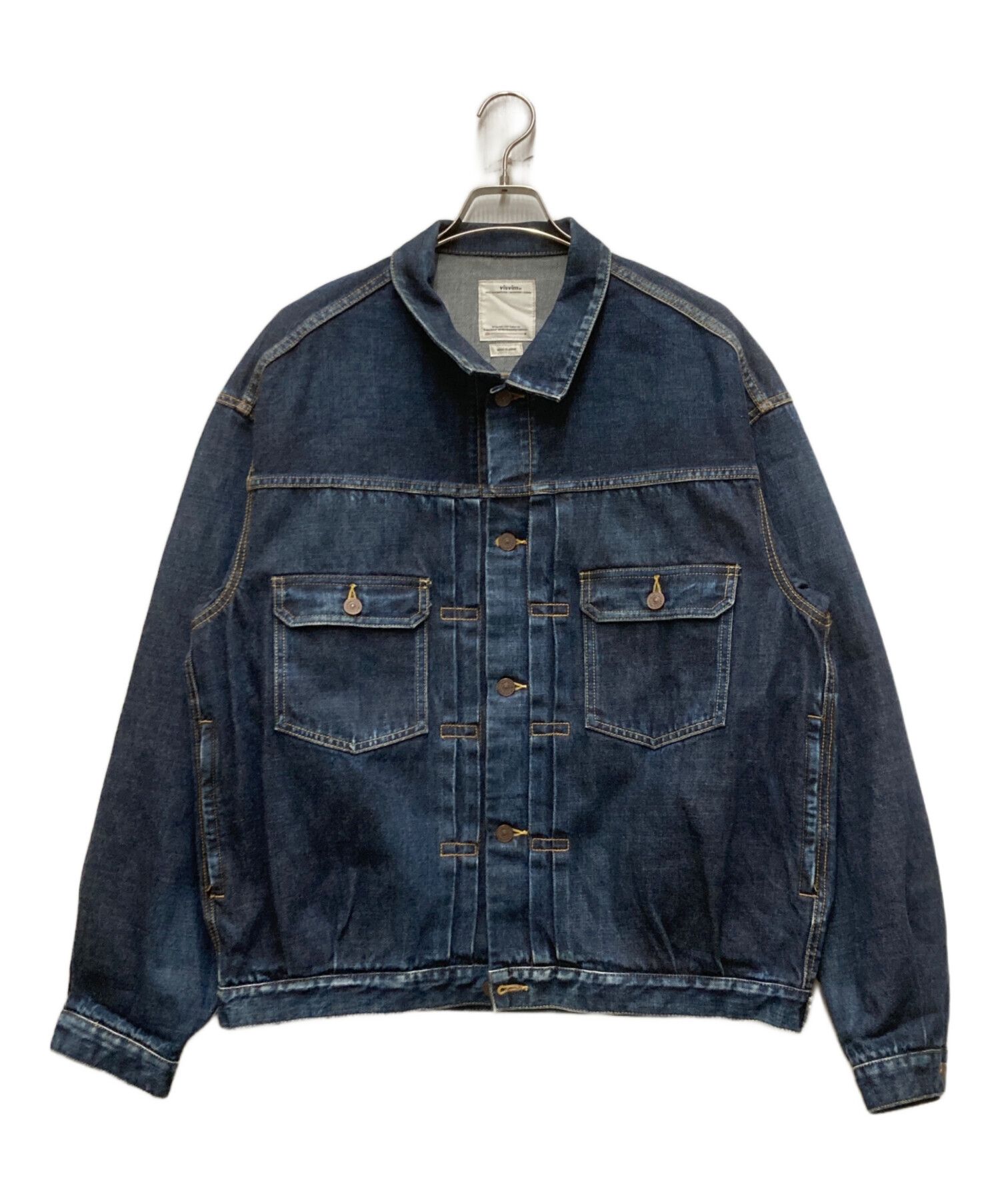 中古・古着通販】VISVIM (ビズビム) SS 101XX JKT インディゴ サイズ:4 