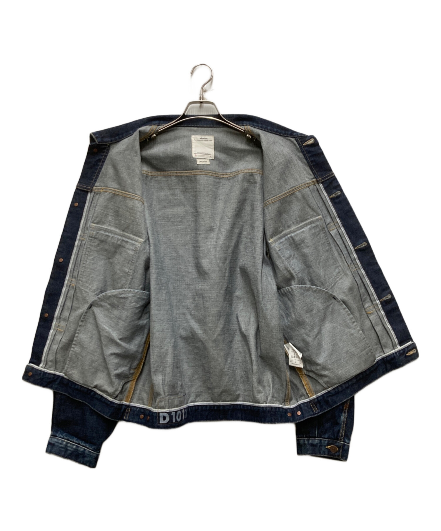 中古・古着通販】VISVIM (ビズビム) SS 101XX JKT インディゴ サイズ:4