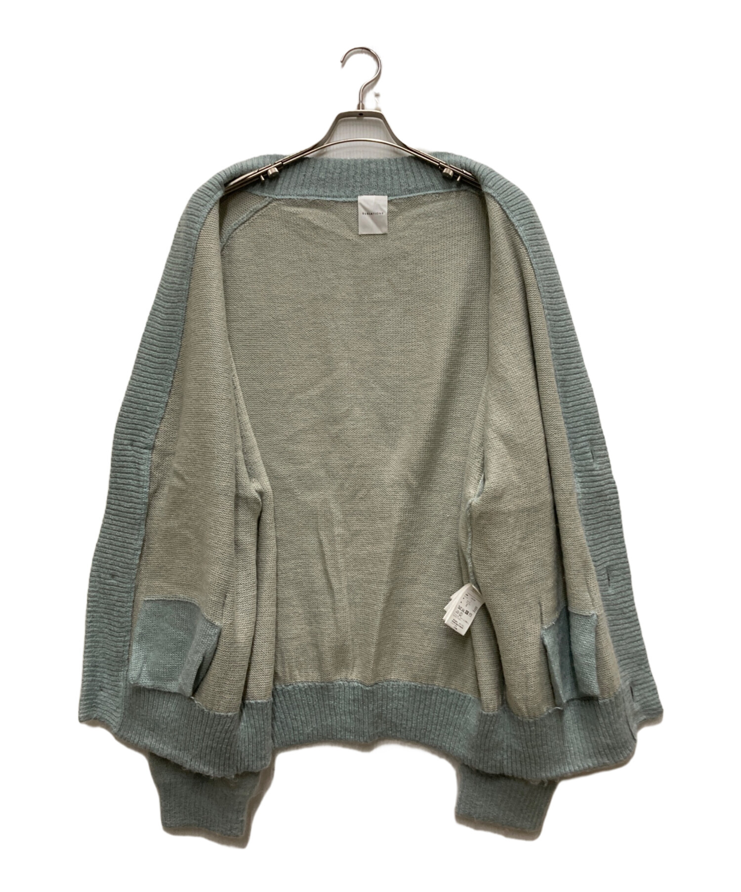 sublations モヘアカーディガン 中古・古着通販SUBLATIONS (サブ 