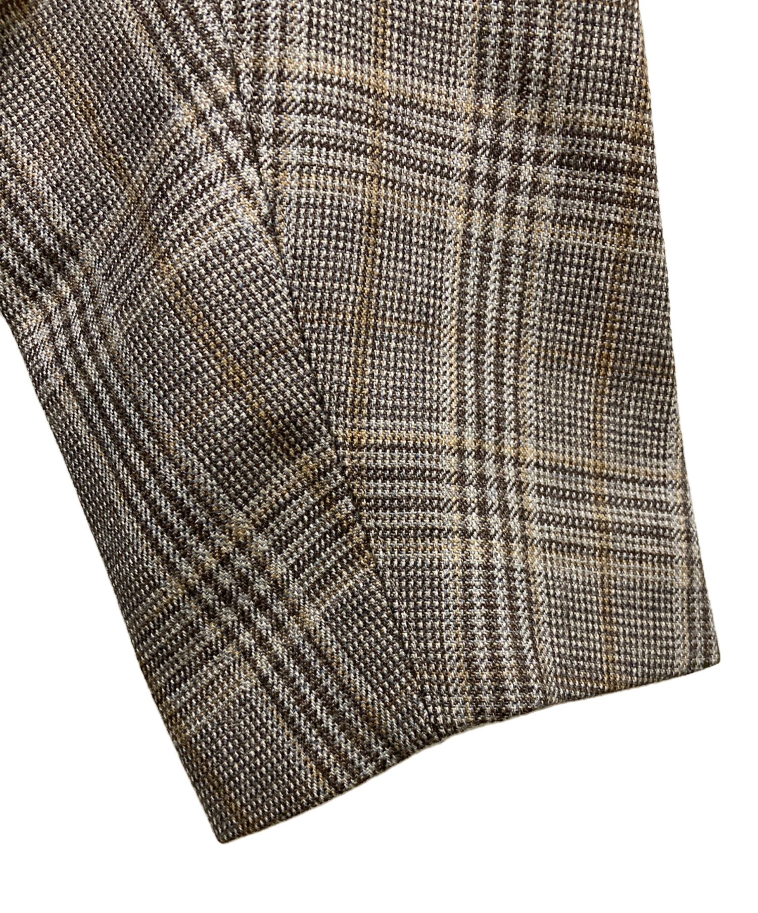 中古・古着通販】AURALEE (オーラリー) DOUBLE FACE CHECK ZIP BLOUSON 