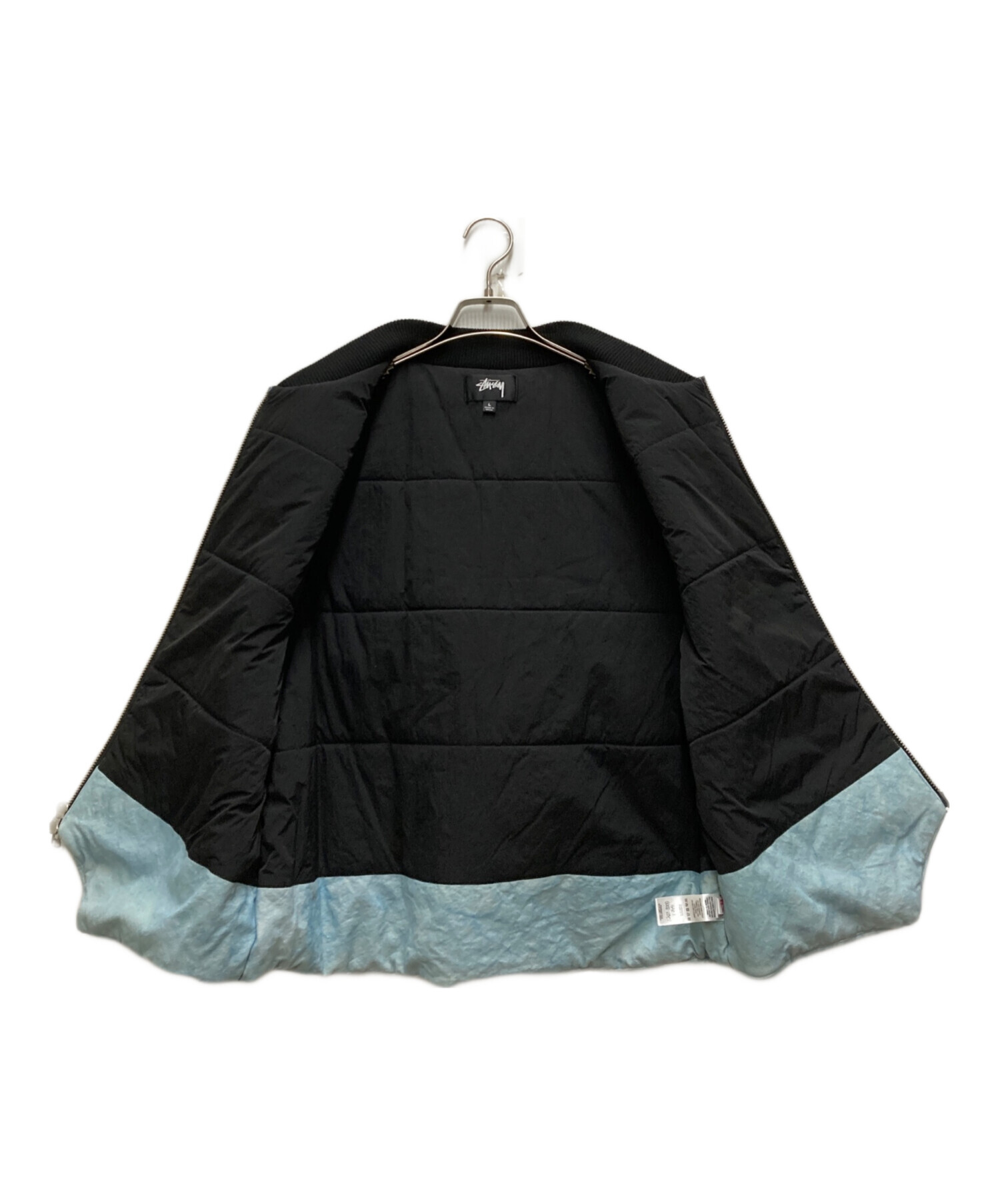 中古・古着通販】stussy (ステューシー) WASHED CANVAS PRIMALOFT VEST