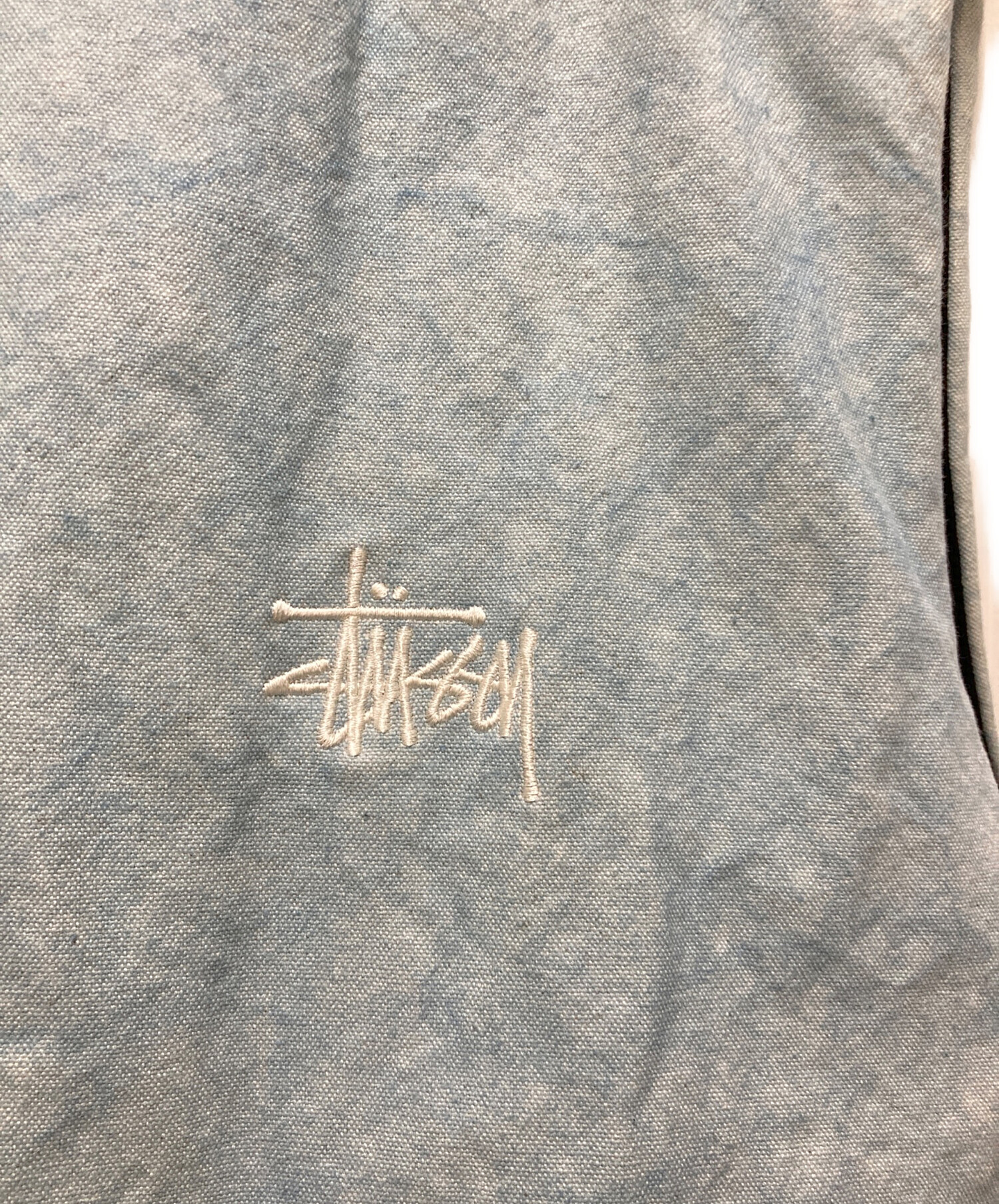中古・古着通販】stussy (ステューシー) WASHED CANVAS PRIMALOFT VEST 