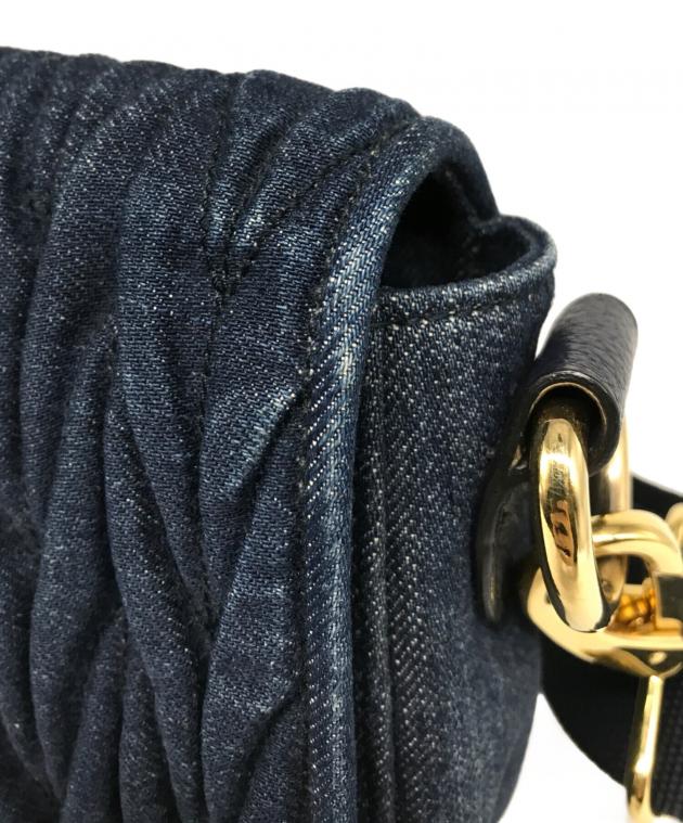 中古・古着通販】MIU MIU (ミュウミュウ) マテラッセデニムショルダー