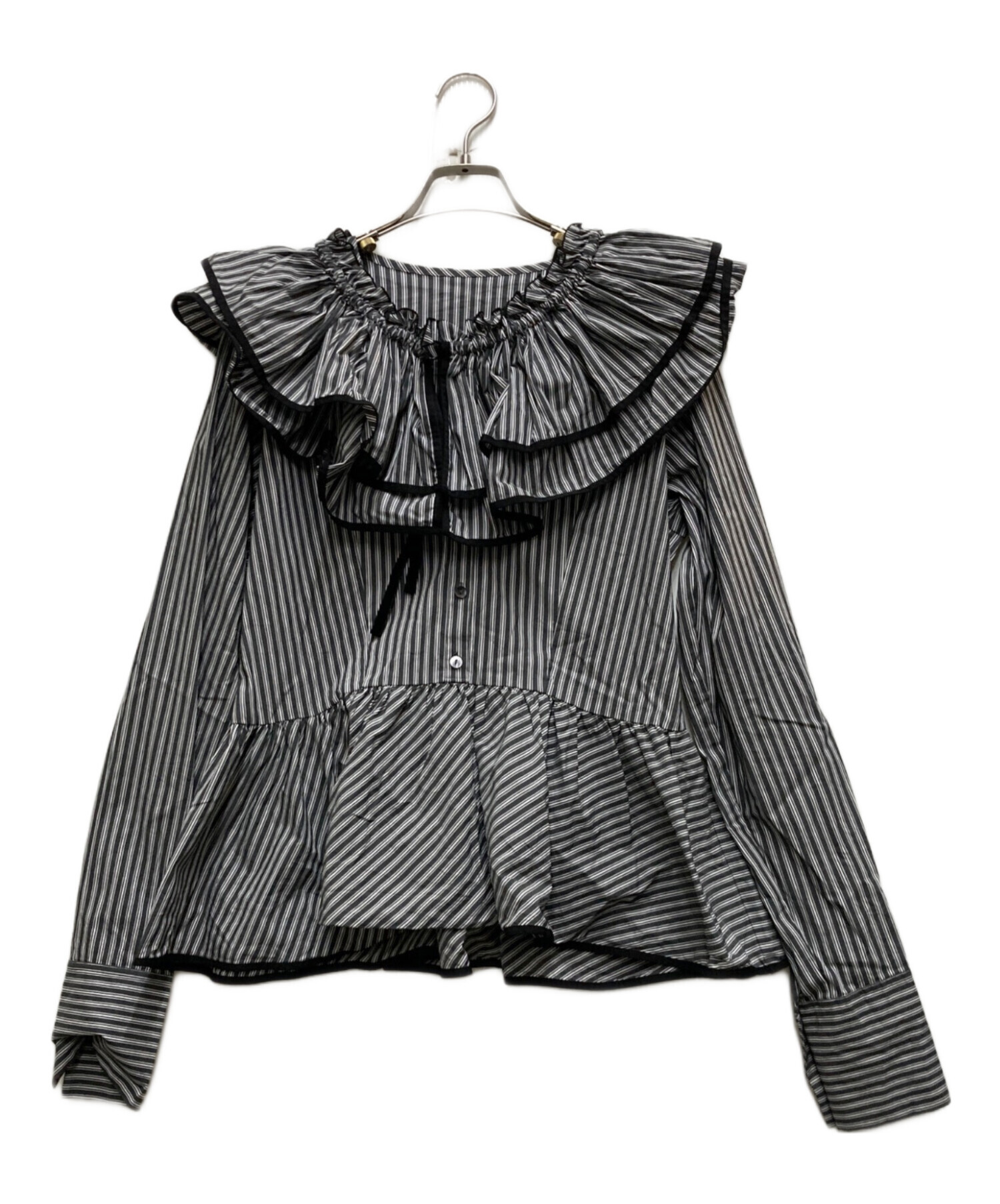 中古・古着通販】MAISON SPECIAL (メゾンスペシャル) Edge Trim Ruffle 