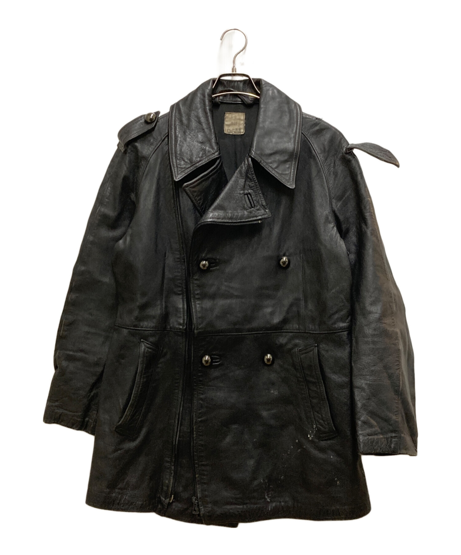 中古・古着通販】French Army (フランス軍) 80s レザーモーター