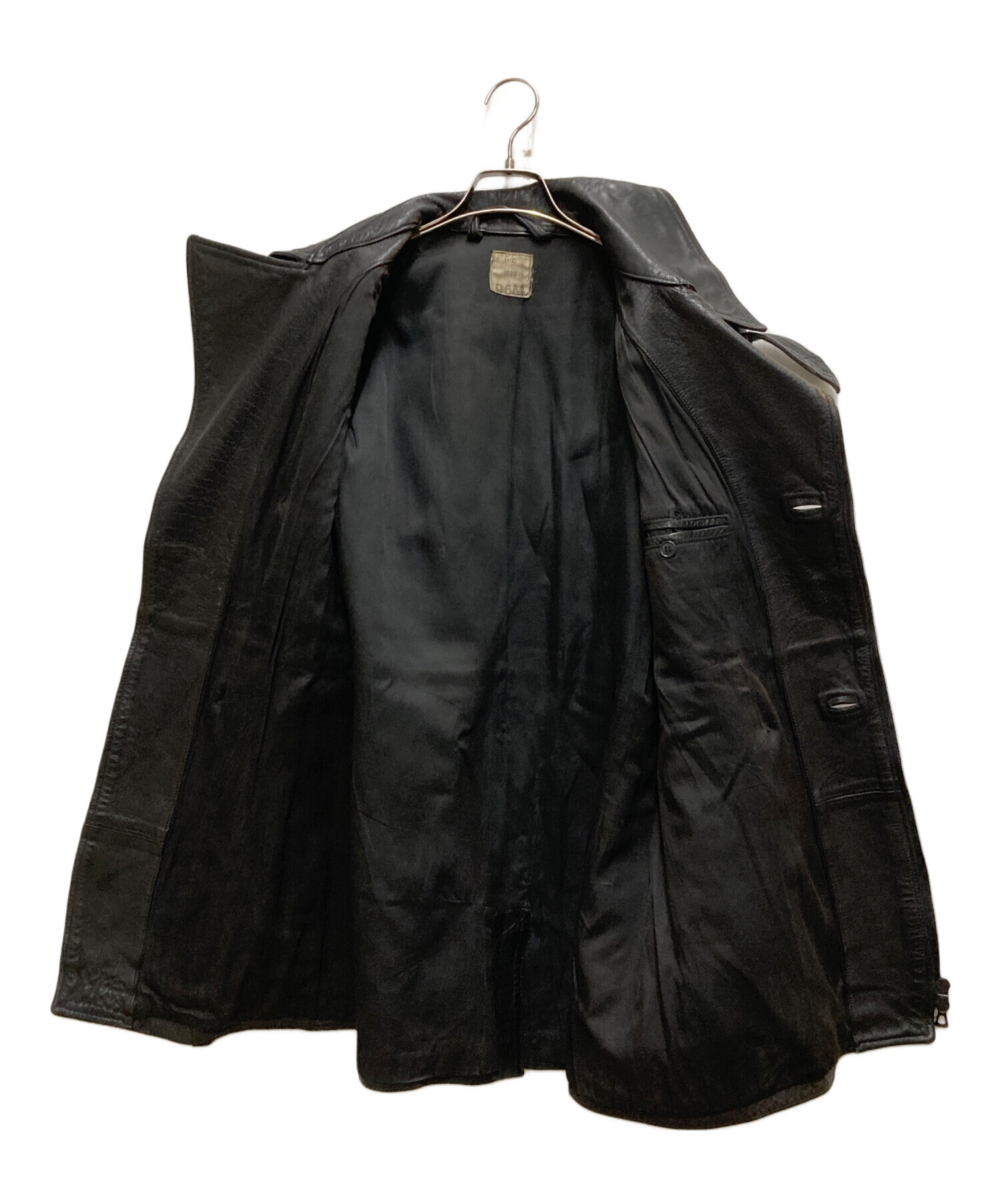 中古・古着通販】French Army (フランス軍) 80s レザーモーター