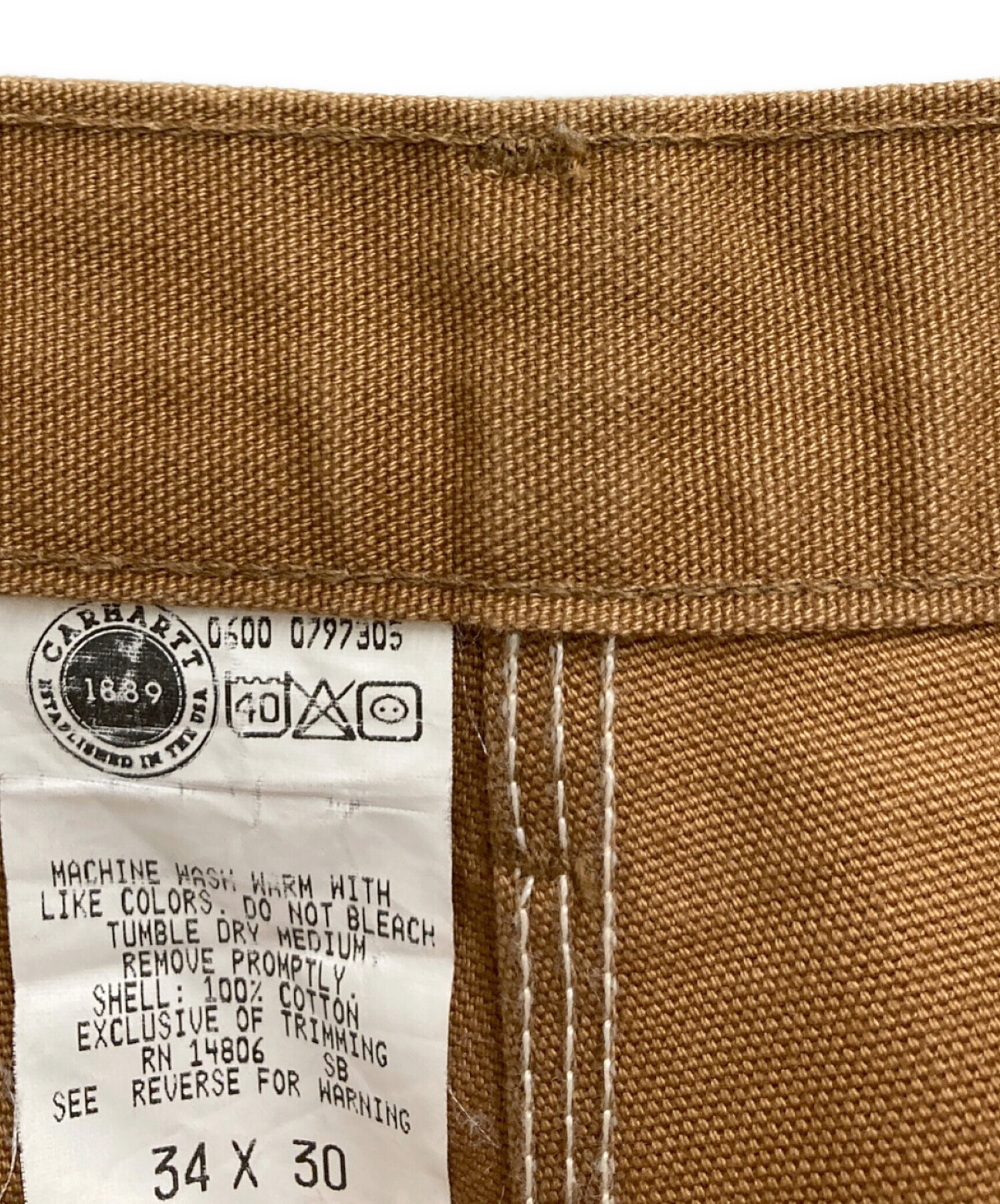 中古・古着通販】CarHartt (カーハート) 90's ダブルニーパンツ