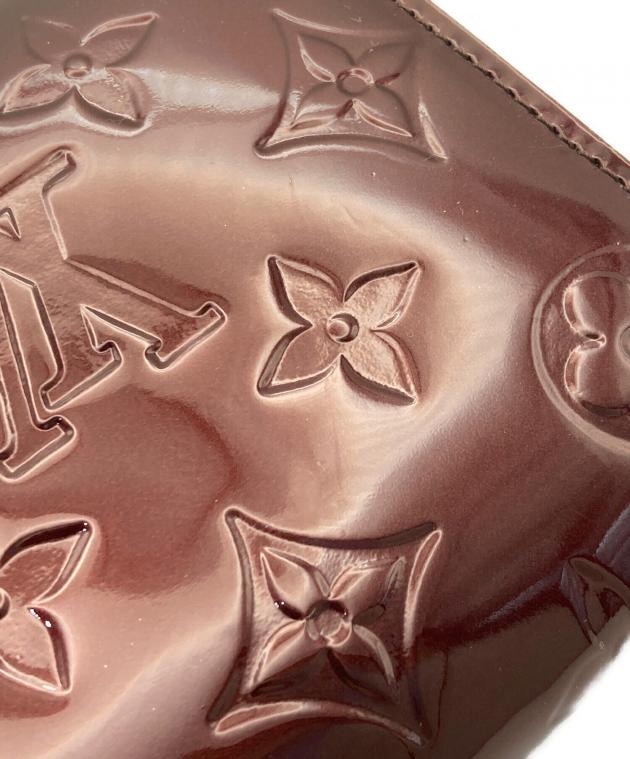 ちゃんはる ❁.。.　ルイヴィトン モノグラム　ヴェルニ　アマラント 中古・古着通販】LOUIS VUITTON (ルイ ヴィトン) 長財布 アマラント