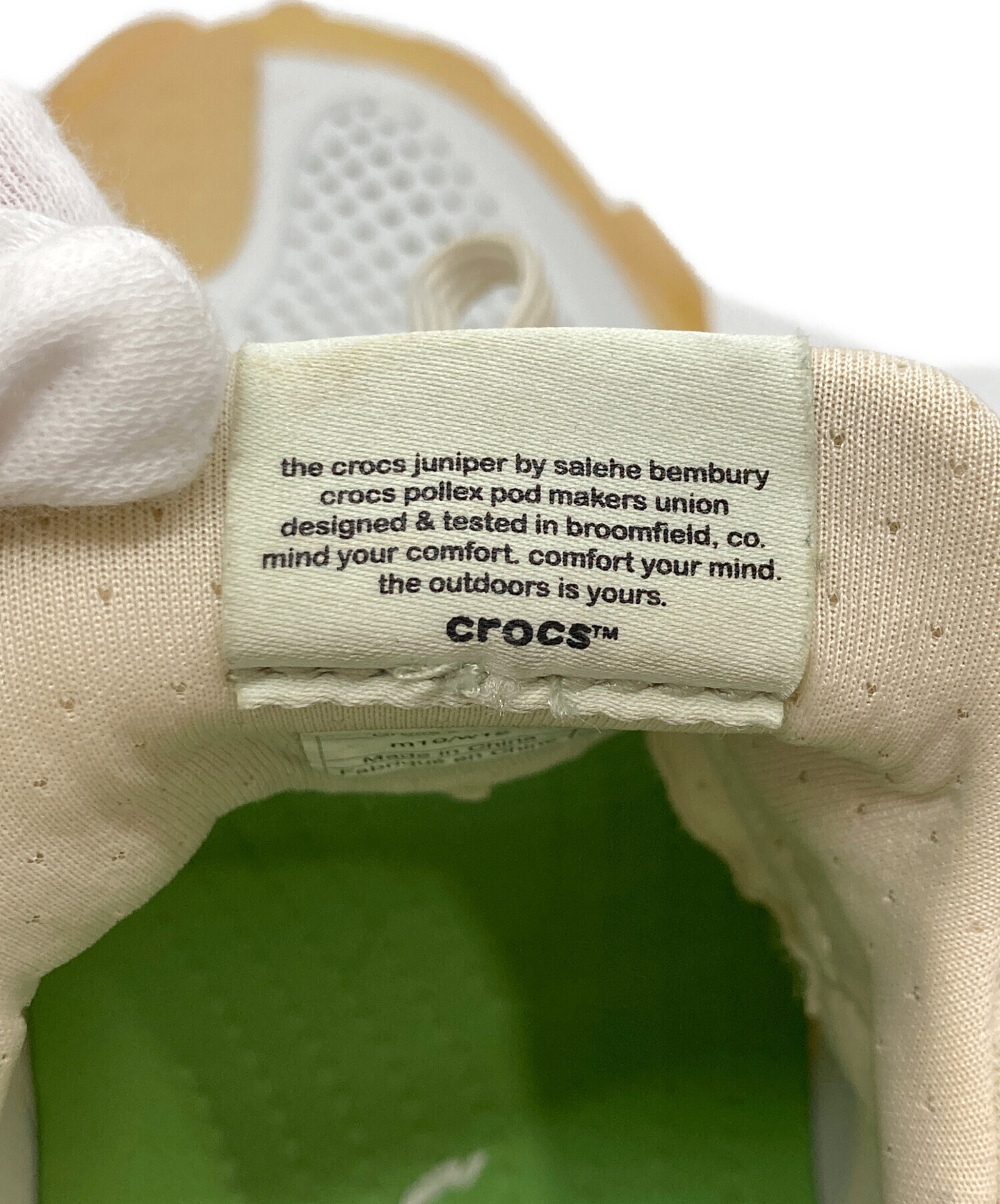 中古・古着通販】crocs (クロックス) Salehe Bembury 'Juniper