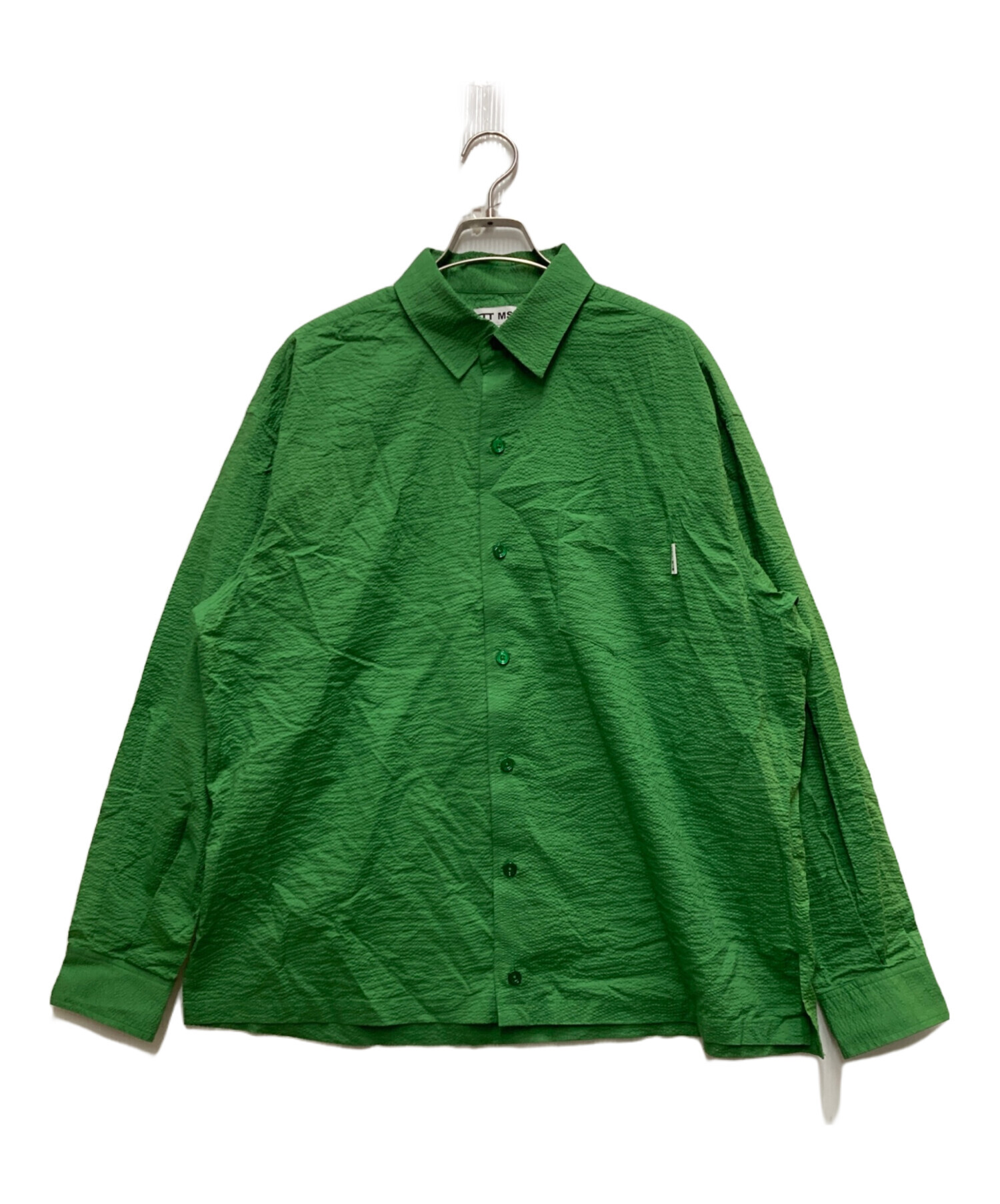 ttt msw シャツ　緑　L 中古・古着通販】TTT MSW (ティー) Standard Shirt グリーン サイズ:M