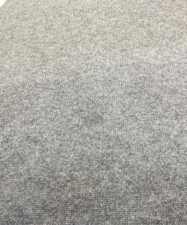 中古・古着通販】CHANEL (シャネル) カシミヤフリンジマフラー グレー