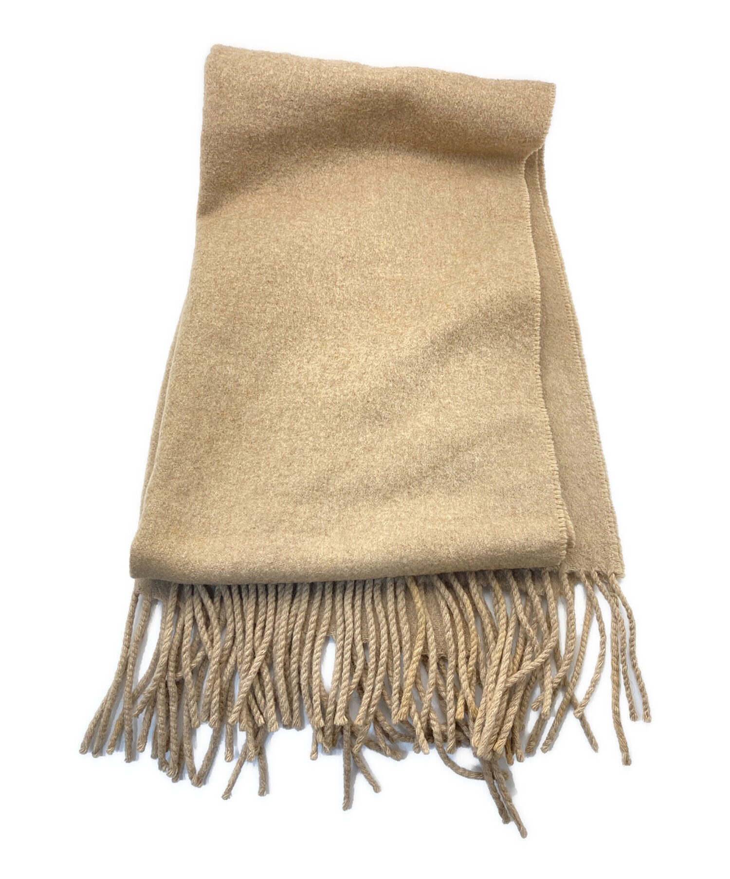 中古・古着通販】HERMES (エルメス) カシミヤマフラー ベージュ