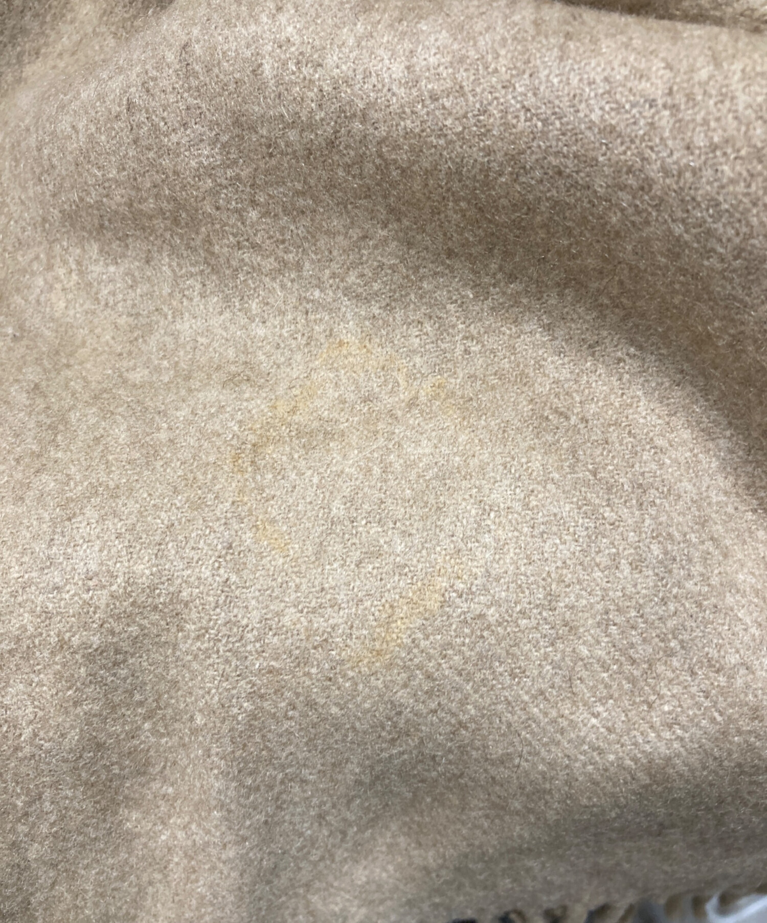 中古・古着通販】HERMES (エルメス) カシミヤマフラー ベージュ