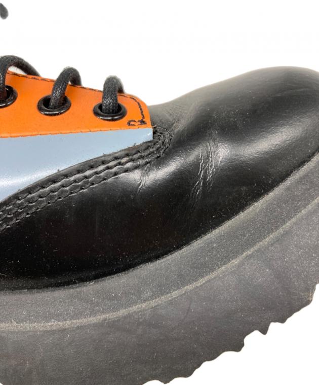 【希少】 カンペール ツインズ レースアップシューズ　フリンジ サイドオープン 希少 カンペールツインズ レースアップシューズ フリンジ サイド