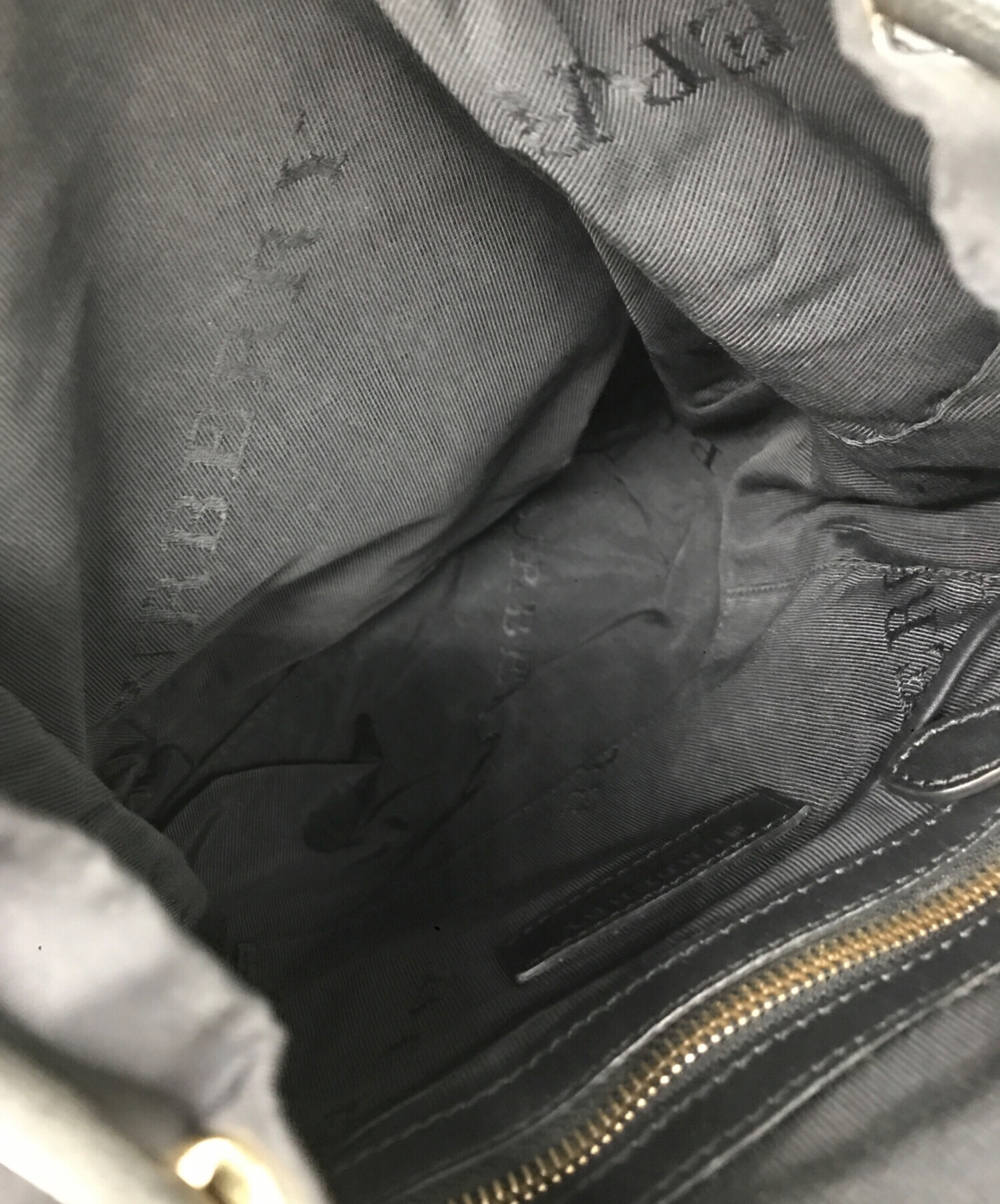 中古・古着通販】BURBERRY (バーバリー) ナイロンリュック ブラック