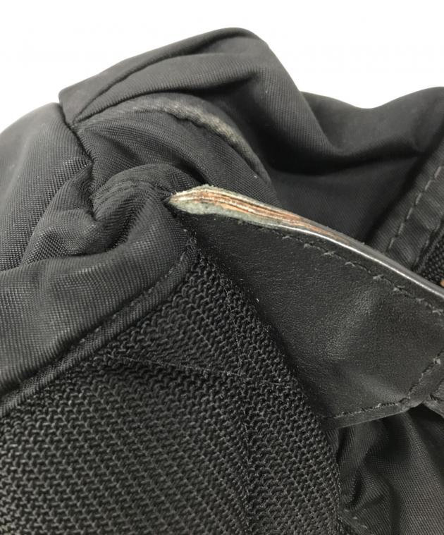 中古・古着通販】BURBERRY (バーバリー) ナイロンリュック ブラック