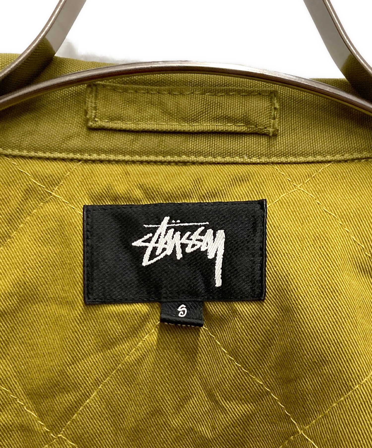 中古・古着通販】stussy (ステューシー) Flight Bomber カーキ サイズ