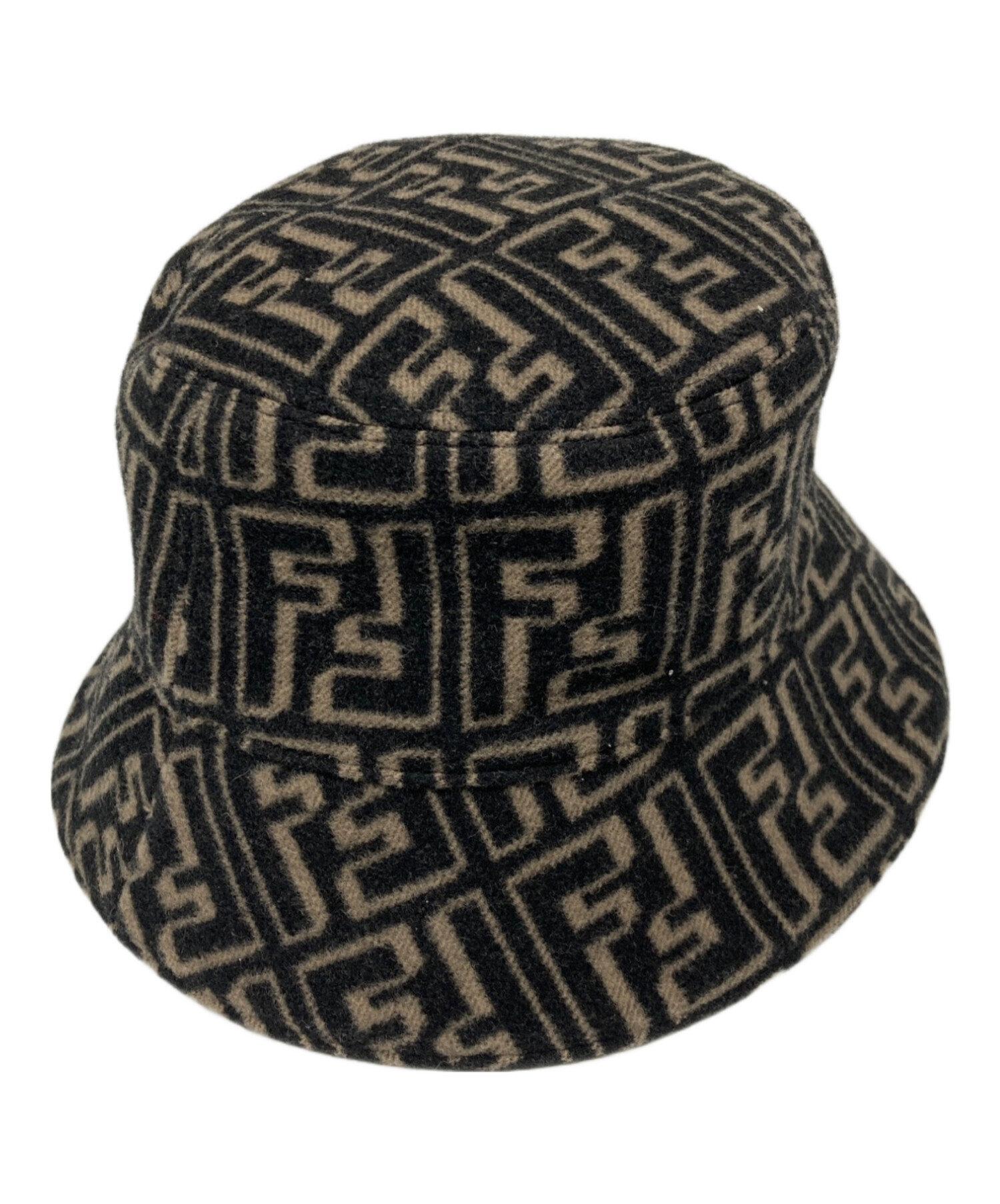 中古・古着通販】FENDI (フェンディ) ウールズッカ柄バケットハット