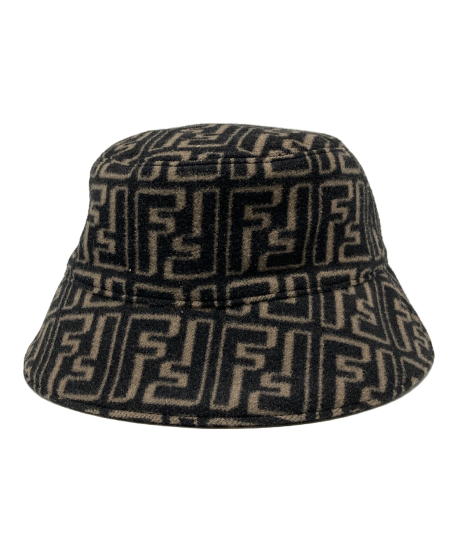 中古・古着通販】FENDI (フェンディ) ウールズッカ柄バケットハット