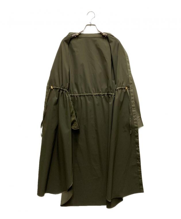 中古・古着通販】SOEJU (ソージュ) リモンタコートワンピース カーキ