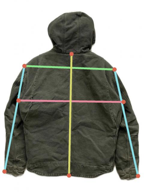 carhartt シエラジャケット モスグリーン MOS 中古・古着通販】CarHartt (カーハート) シエラジャケット モス