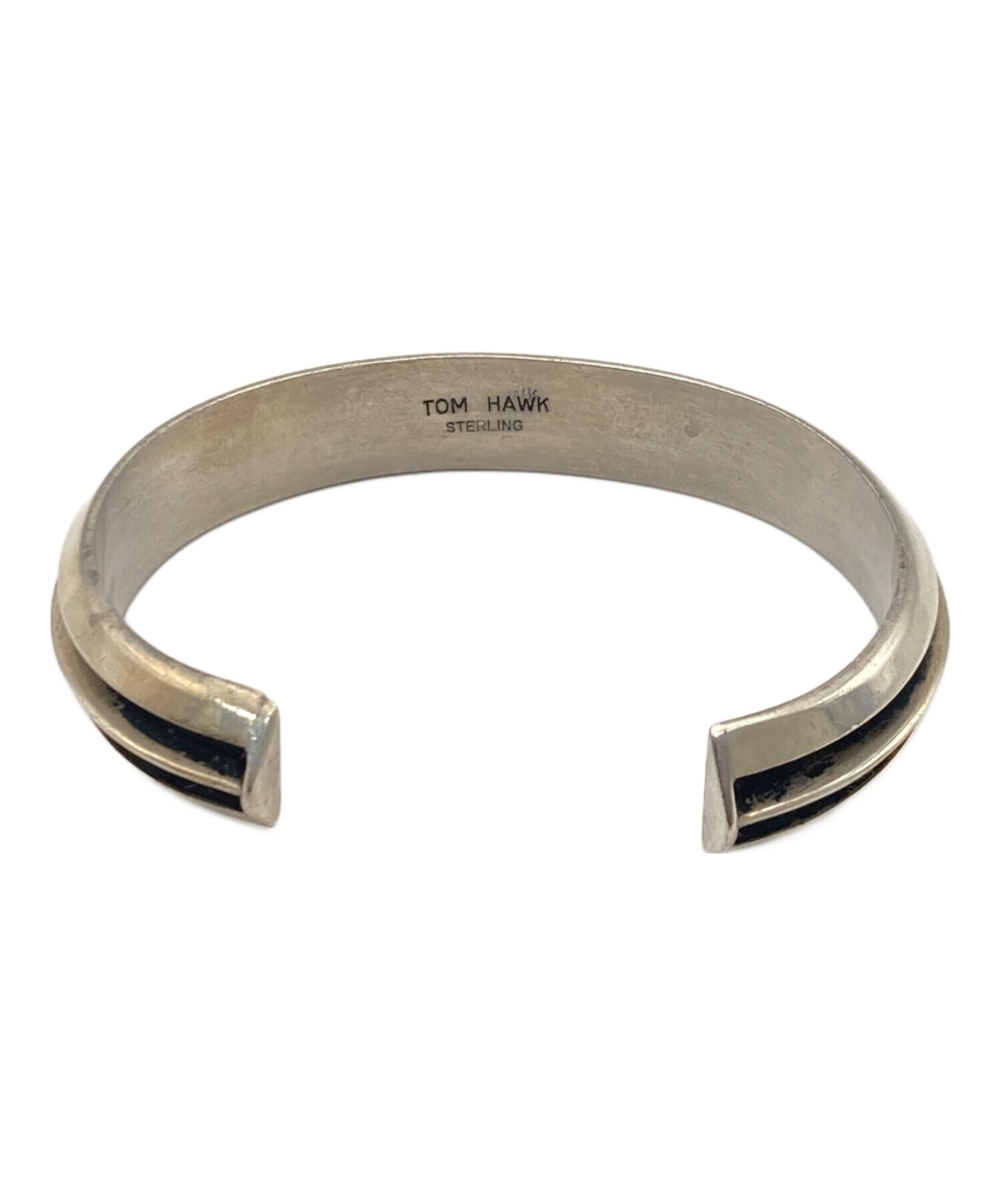 中古・古着通販】Tom & Hawk (トム&ホーク) 3ラインバングル シルバー