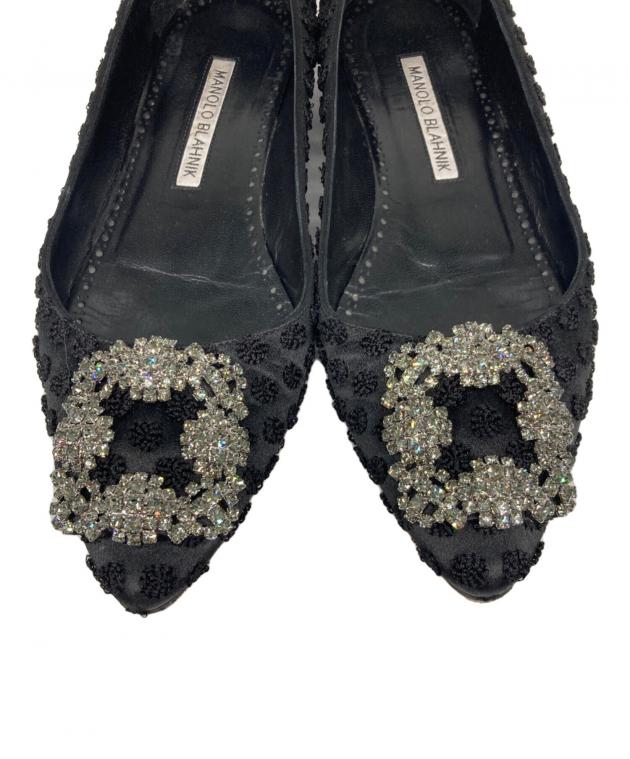 中古・古着通販】Manolo Blahnik (マノロブラニク) ハンギシフラット