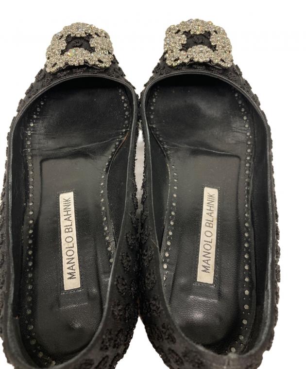 中古・古着通販】Manolo Blahnik (マノロブラニク) ハンギシフラット