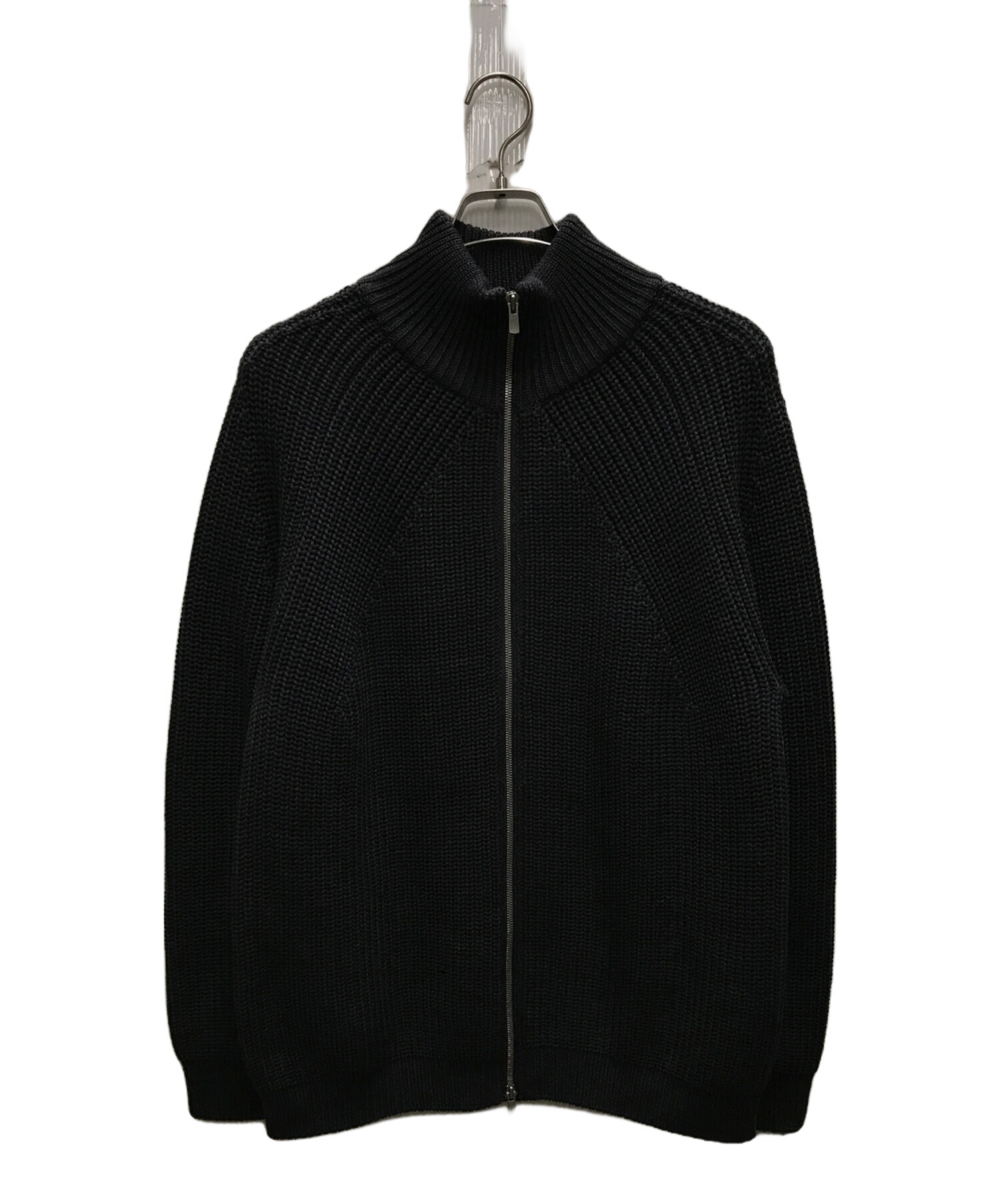 中古・古着通販】BATONER (バトナ―) SIGNATURE DRIVERS KNIT グレー