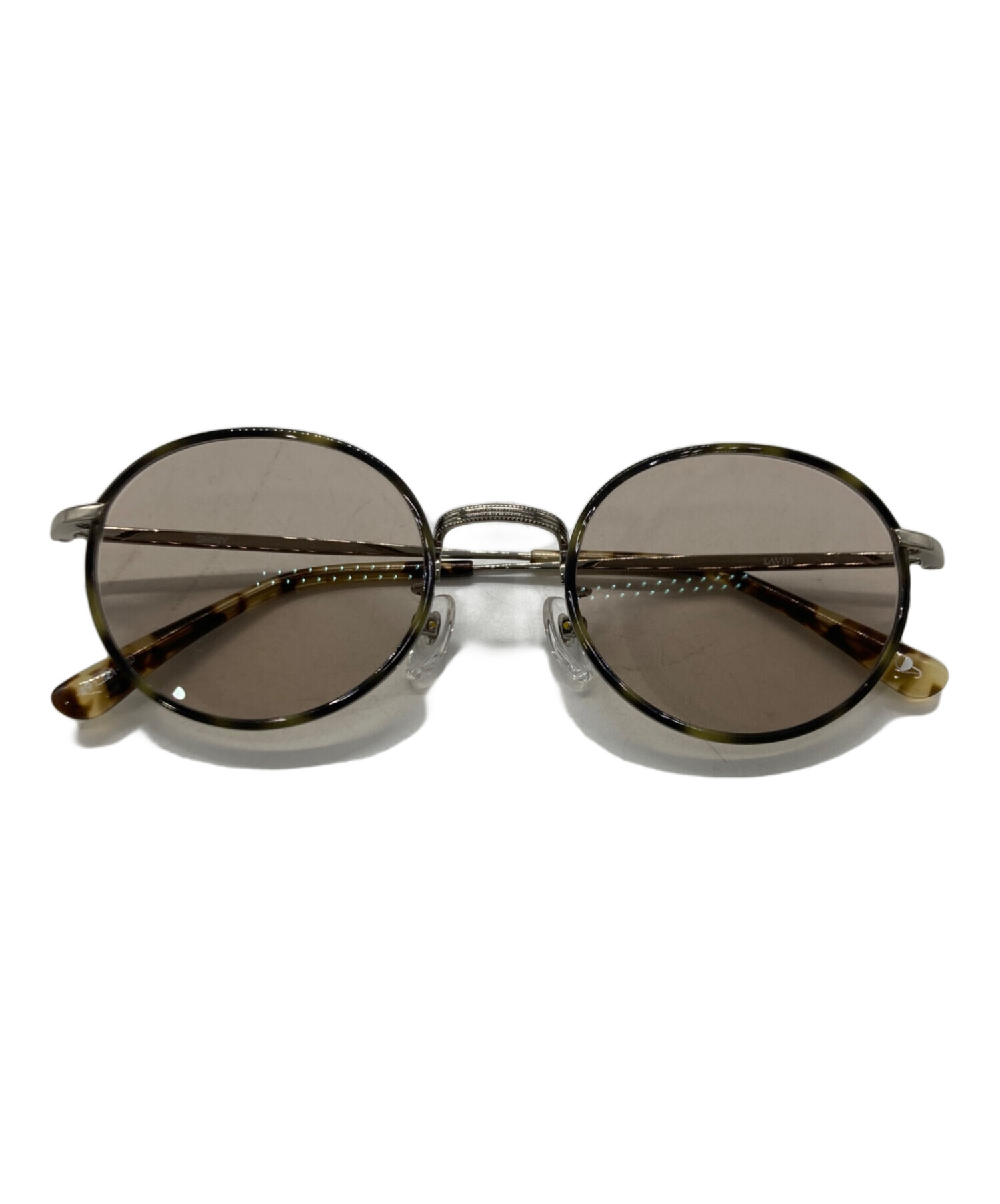 中古・古着通販】LAVID (ラビド) サングラス ブラック×カーキ