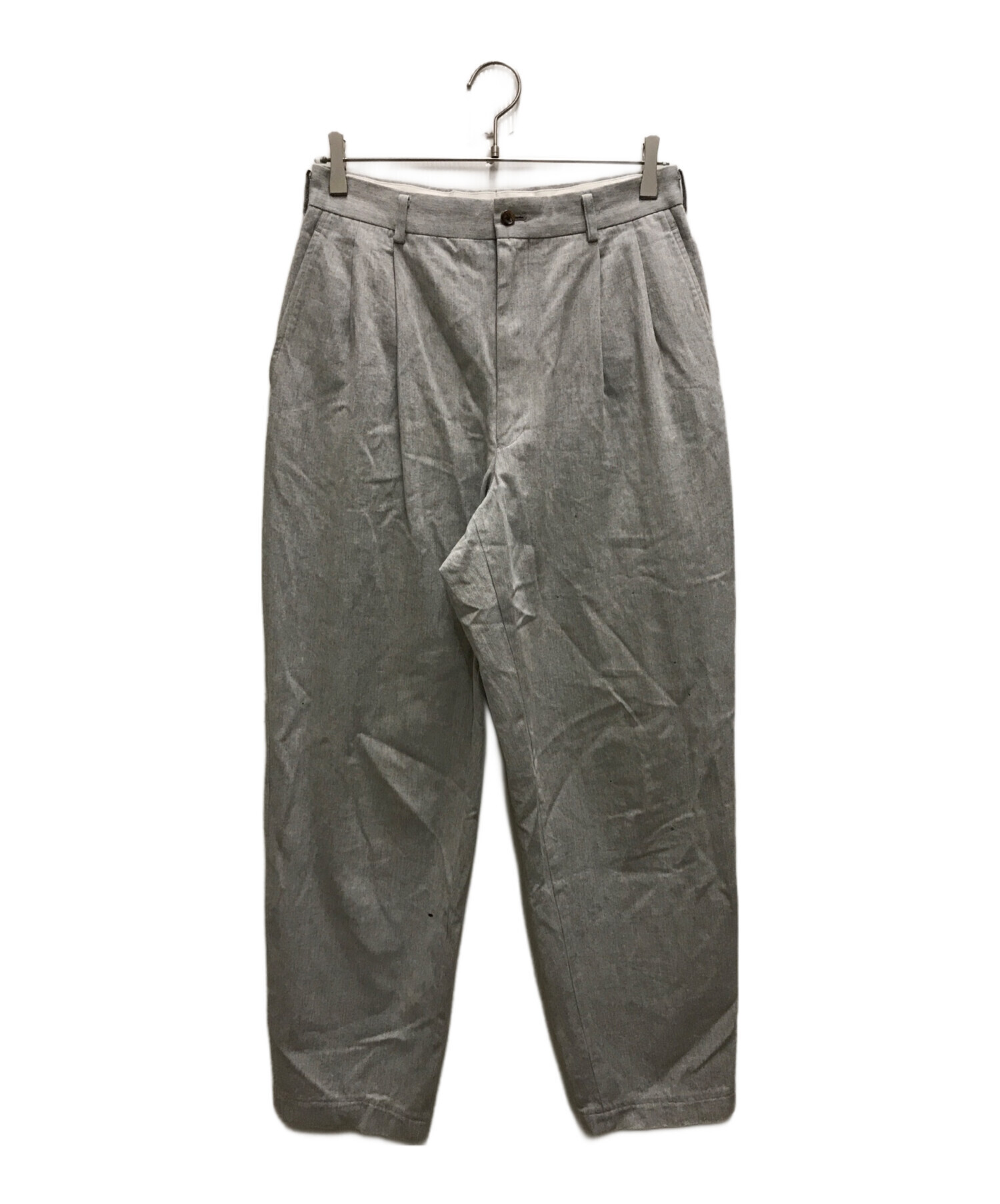 COMME des GARCONS HOMME 2タックテーパードパンツ 中古・古着通販】COMME des GARCONS HOMME (コムデギャルソン オム
