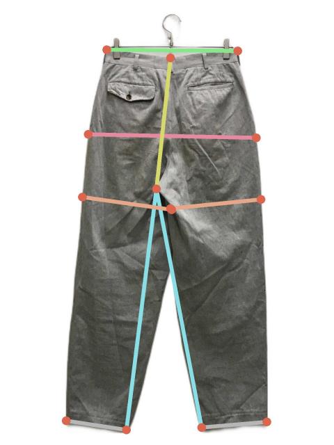 コムデギャルソン　グレー ワイドパンツ 中古・古着通販】COMME des GARCONS HOMME (コムデギャルソン オム