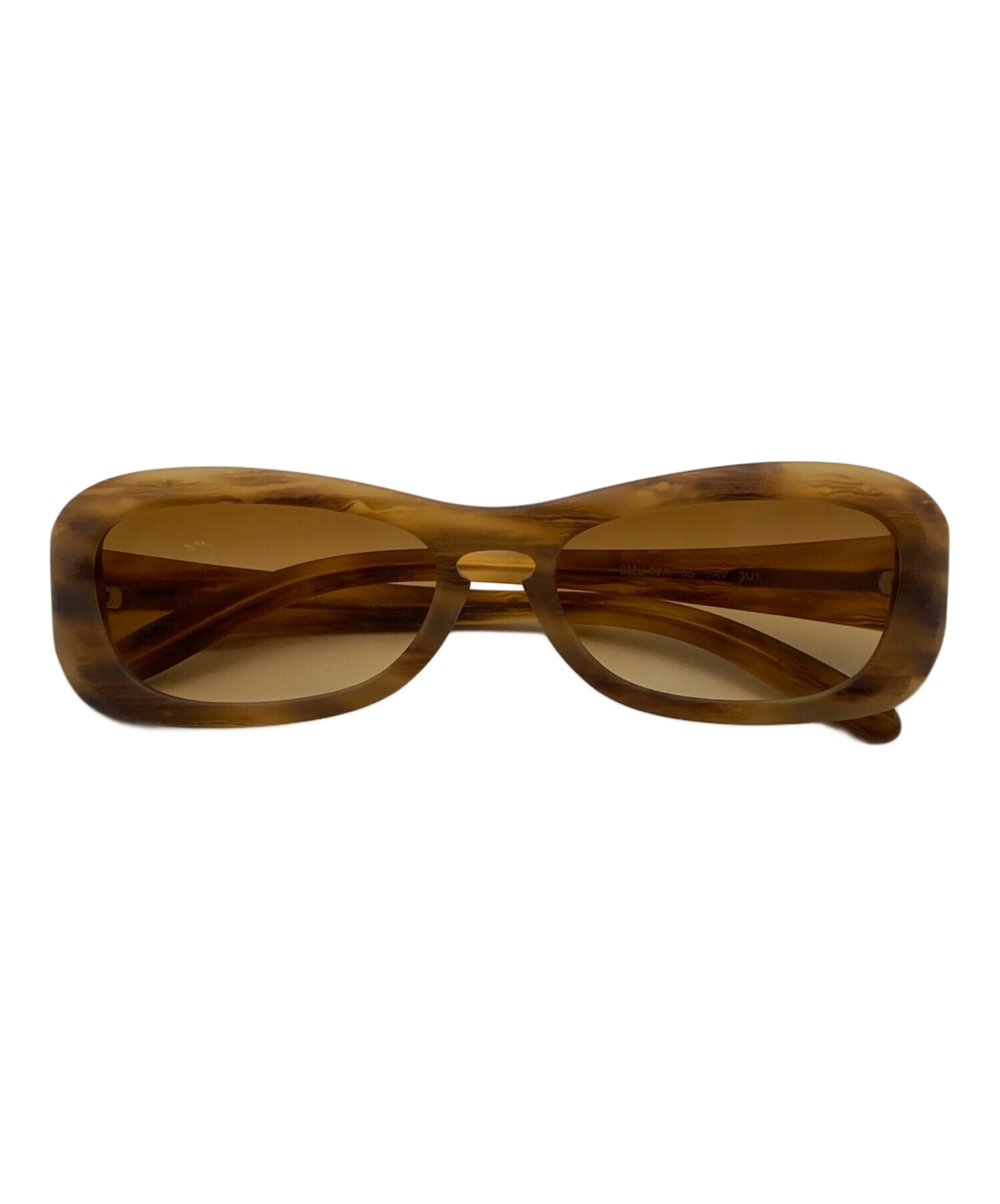 Miu Miu サングラス ブラウン トータスシェル 中古・古着通販】MIU MIU (ミュウミュウ) トータスシェル サングラス