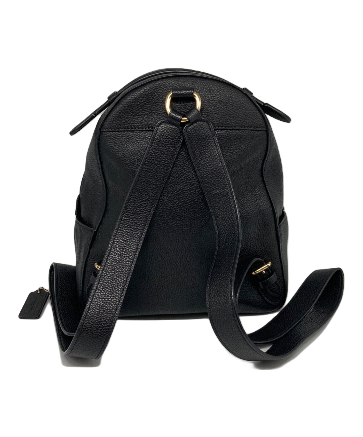 ★新品未使用★COACH コーチ バックパックミニリュックブラック 中古・古着通販】COACH (コーチ) ミニリュック ブラック｜ブランド