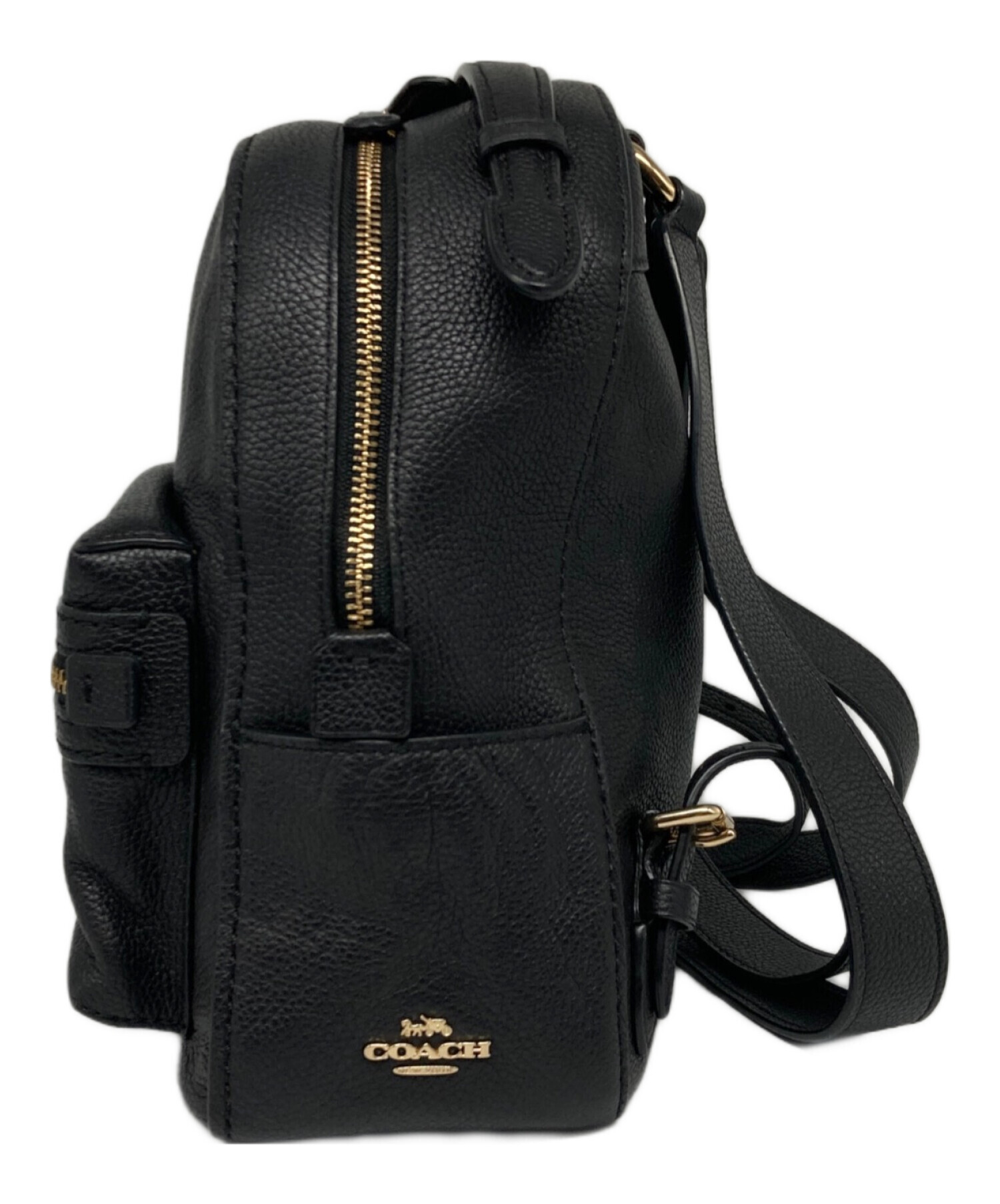 中古・古着通販】COACH (コーチ) ミニリュック ブラック｜ブランド